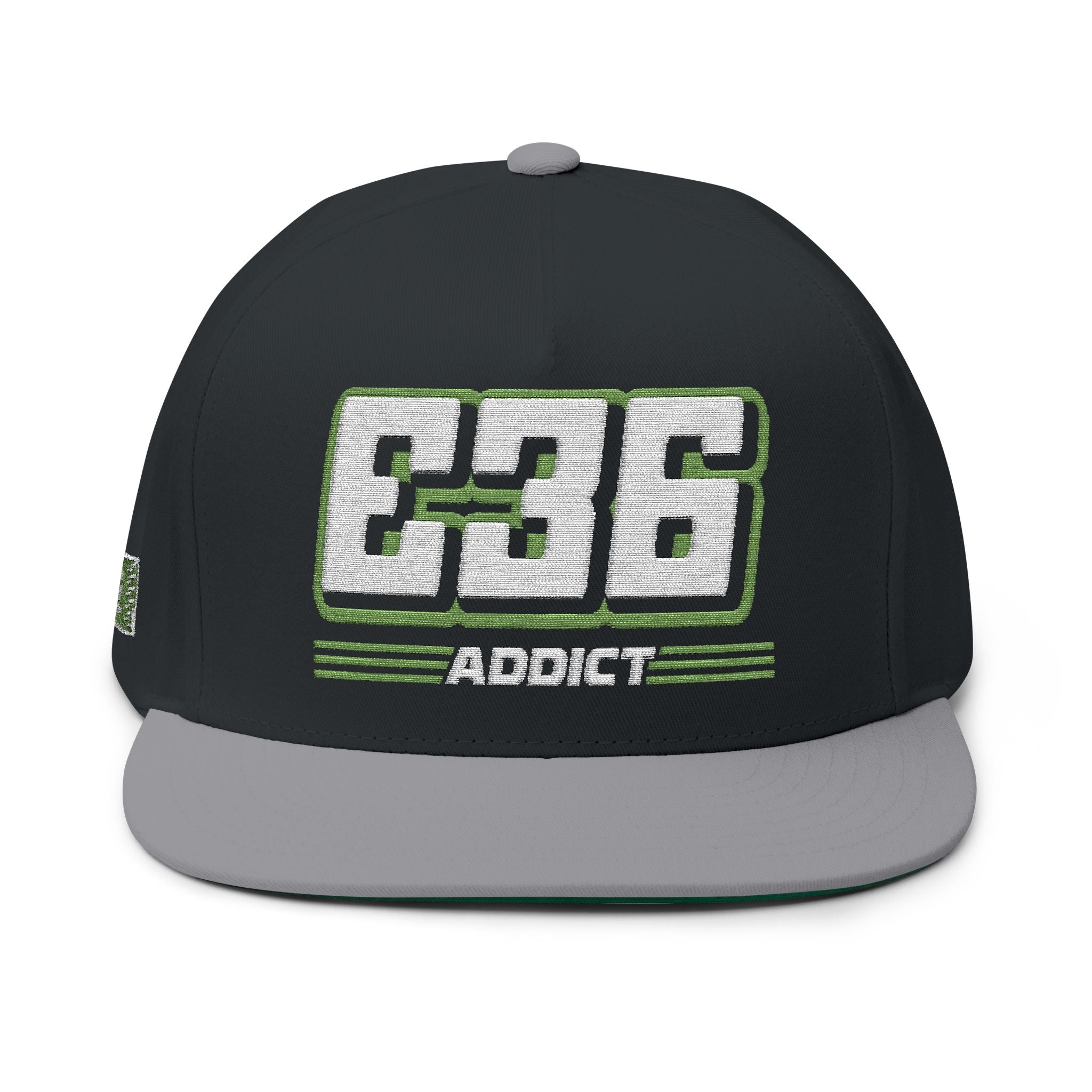 E36 Addict Flat Bill Hat by ChevauxVapeur | Classic BMW Cap - ChevauxVapeur