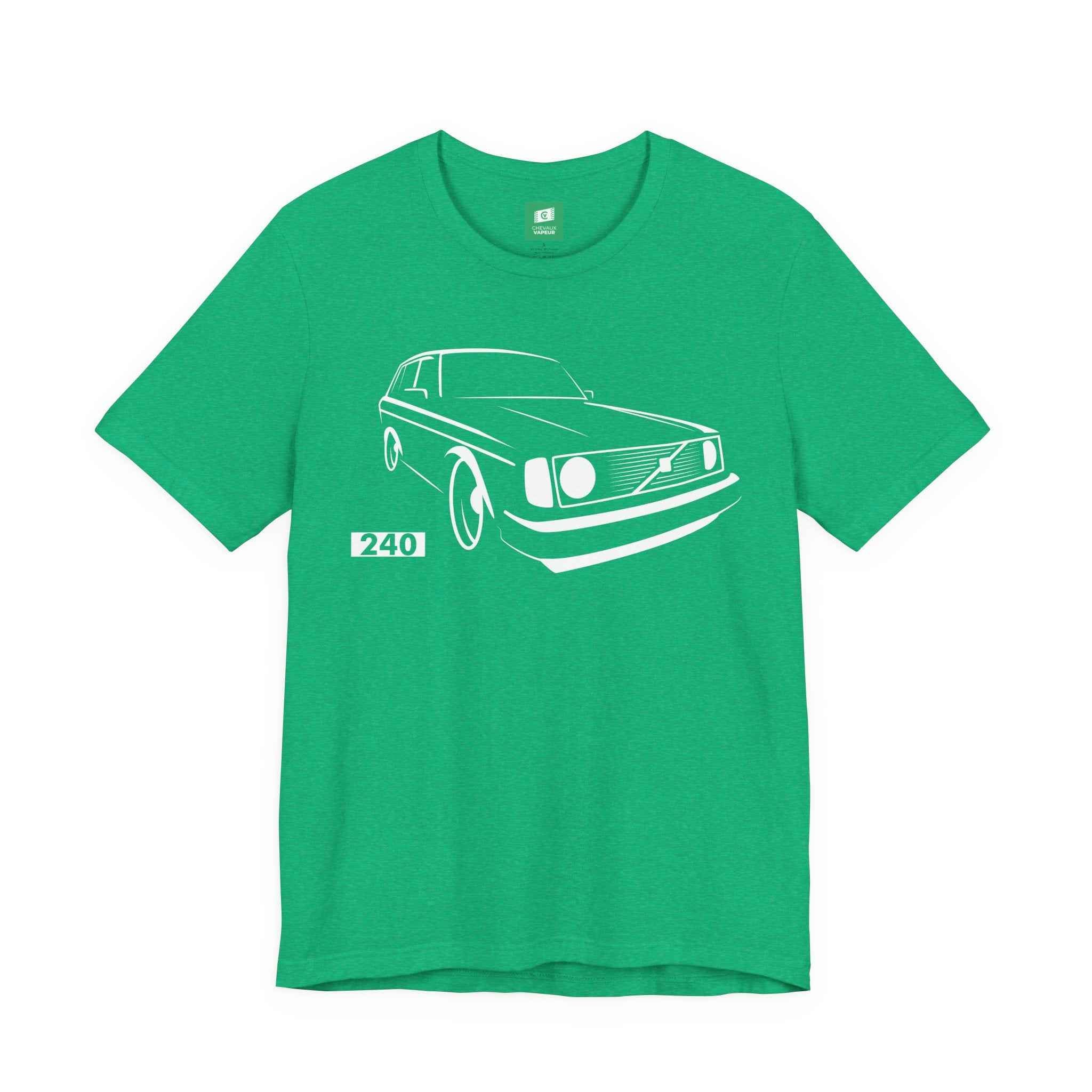Volvo 240 T-Shirt - Classic Brick Car Tee