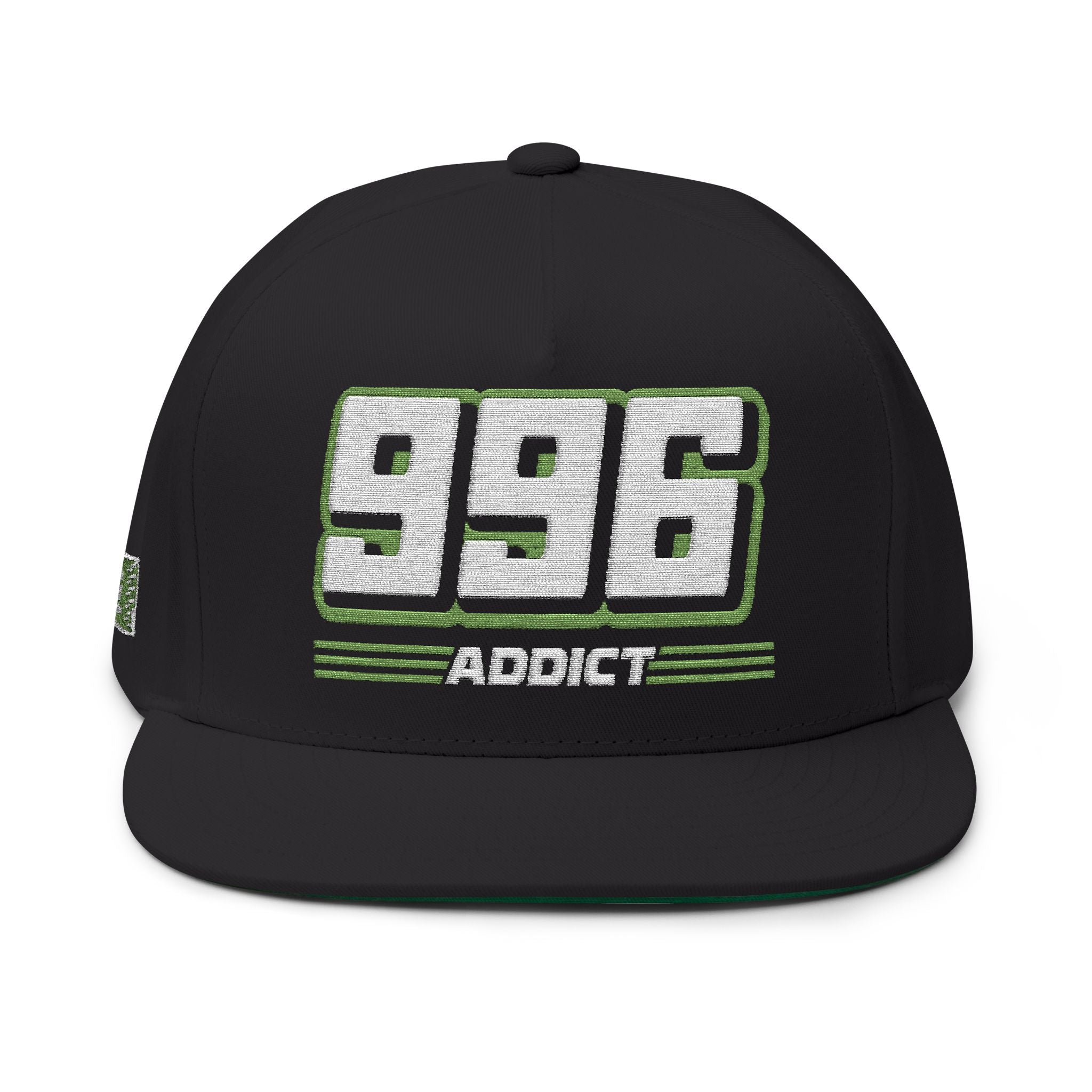 996 Addict Flat Bill Hat by ChevauxVapeur | Classic Porsche Cap - ChevauxVapeur