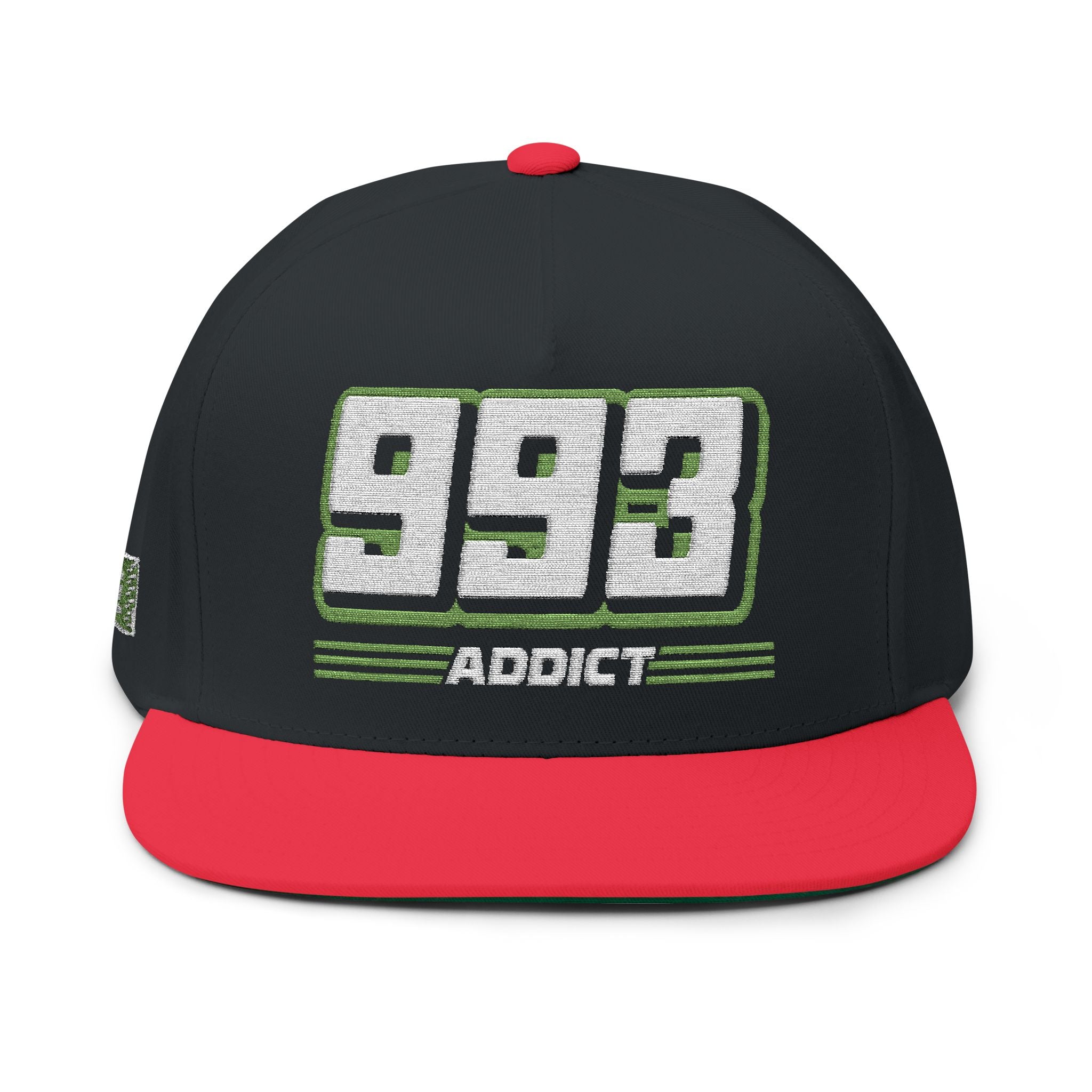 993 Addict Flat Bill Hat by ChevauxVapeur | Classic Porsche Cap - ChevauxVapeur