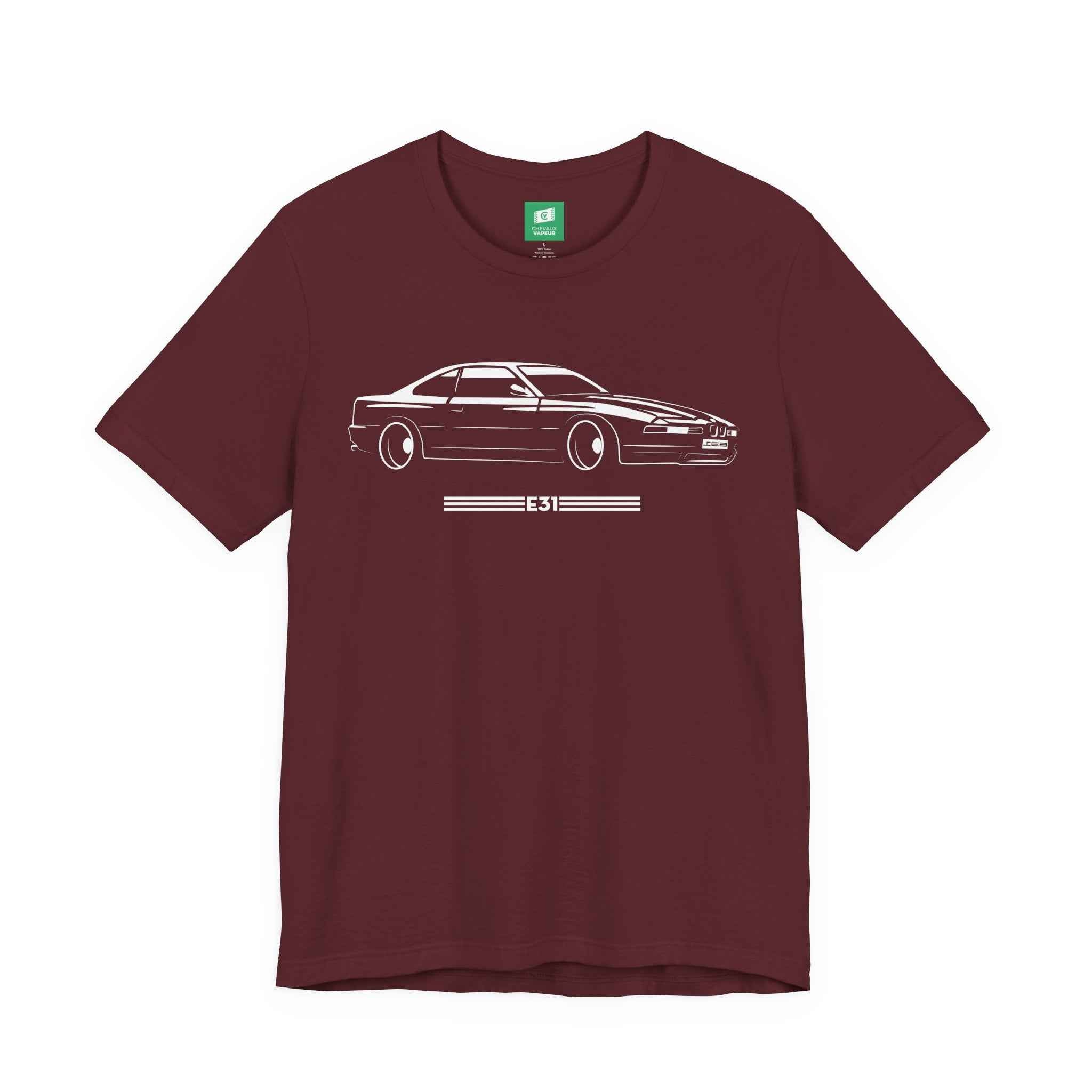BMW E31 T-Shirt - Classic 8 Series Retro Tee