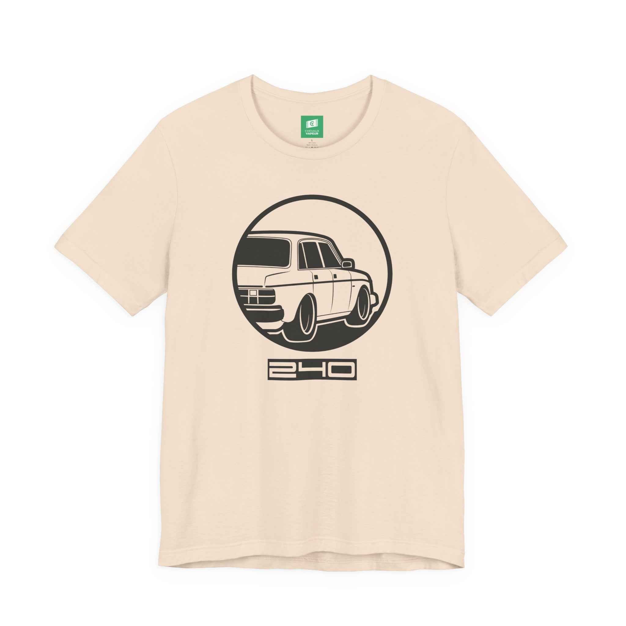 Volvo 240 Classic Tee | Retro Swedish Icon Car Enthusiast Shirt