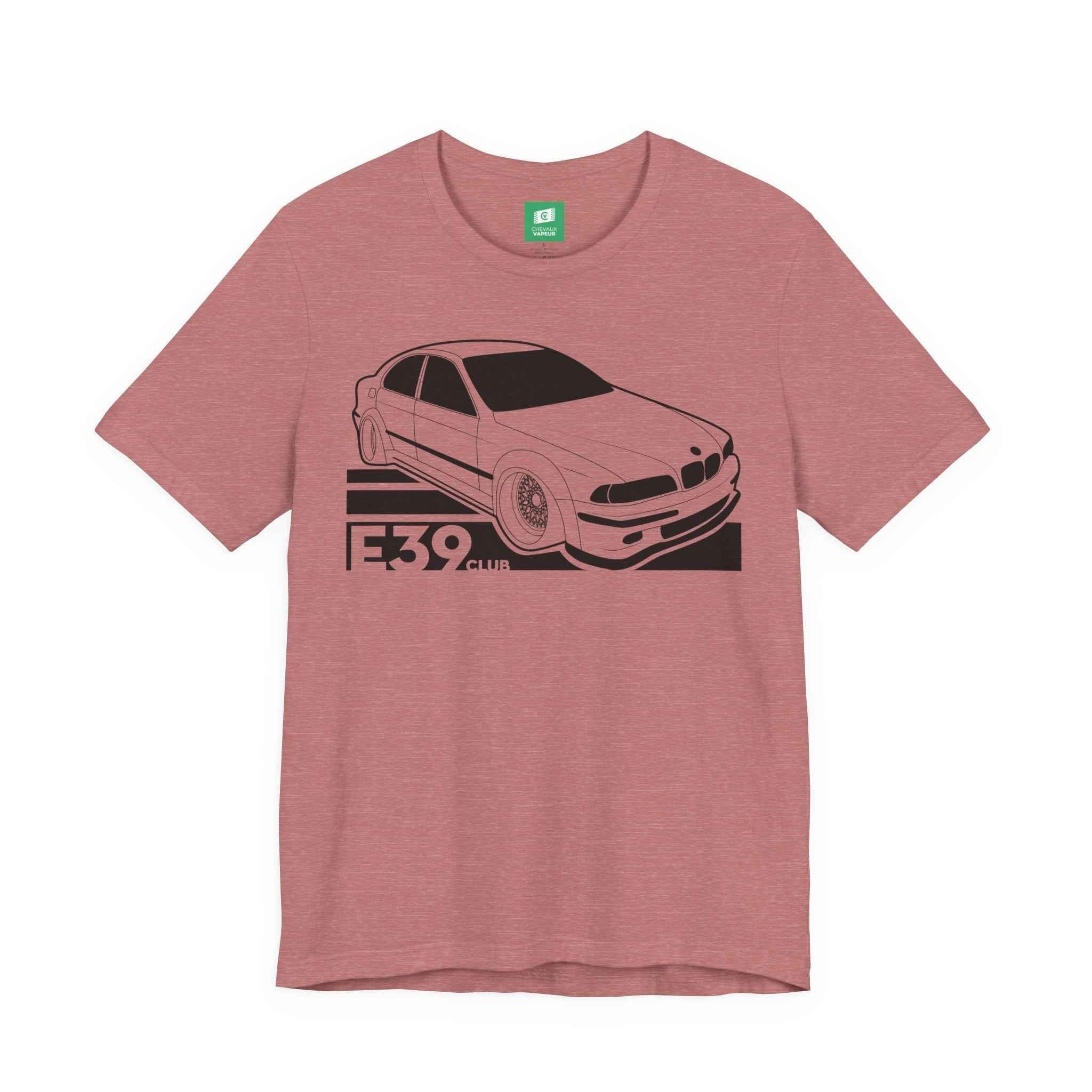 Wide BMW E39 T-Shirt - Classic 5 Series Retro Tee