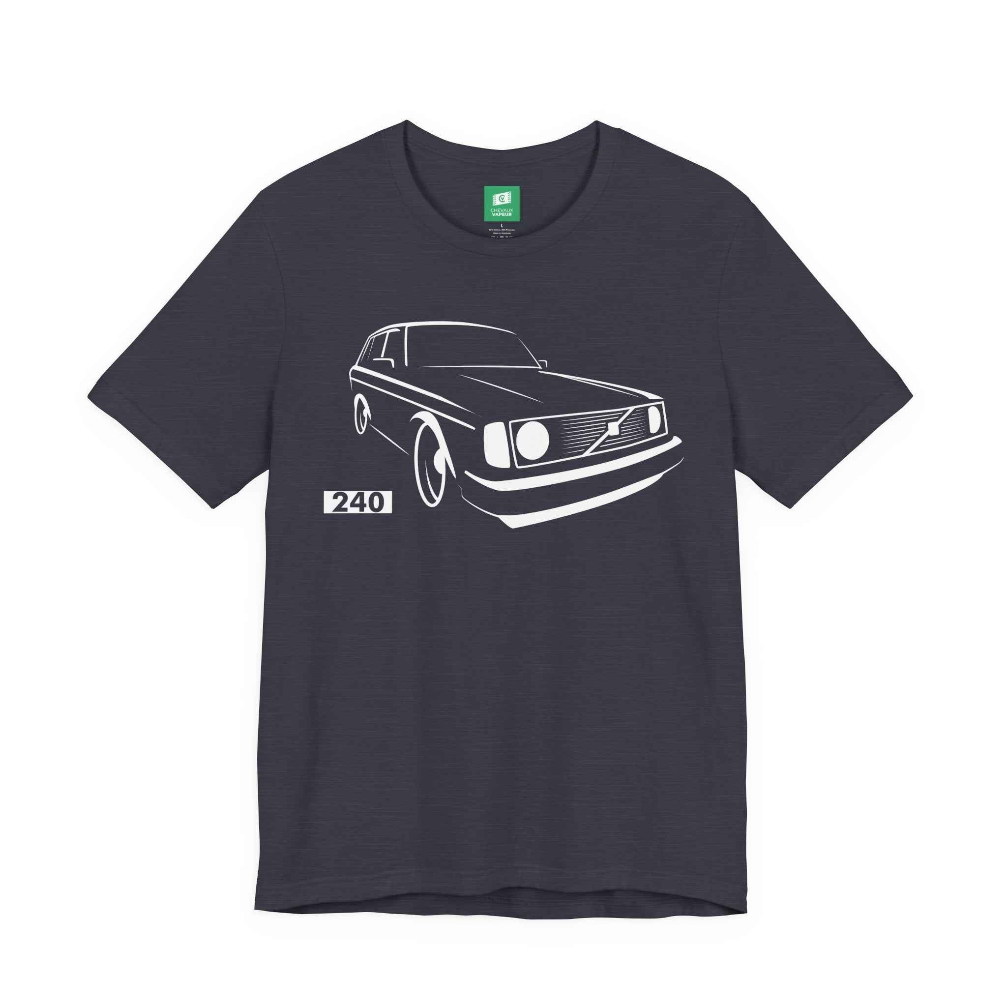 Volvo 240 T-Shirt - Classic Brick Car Tee