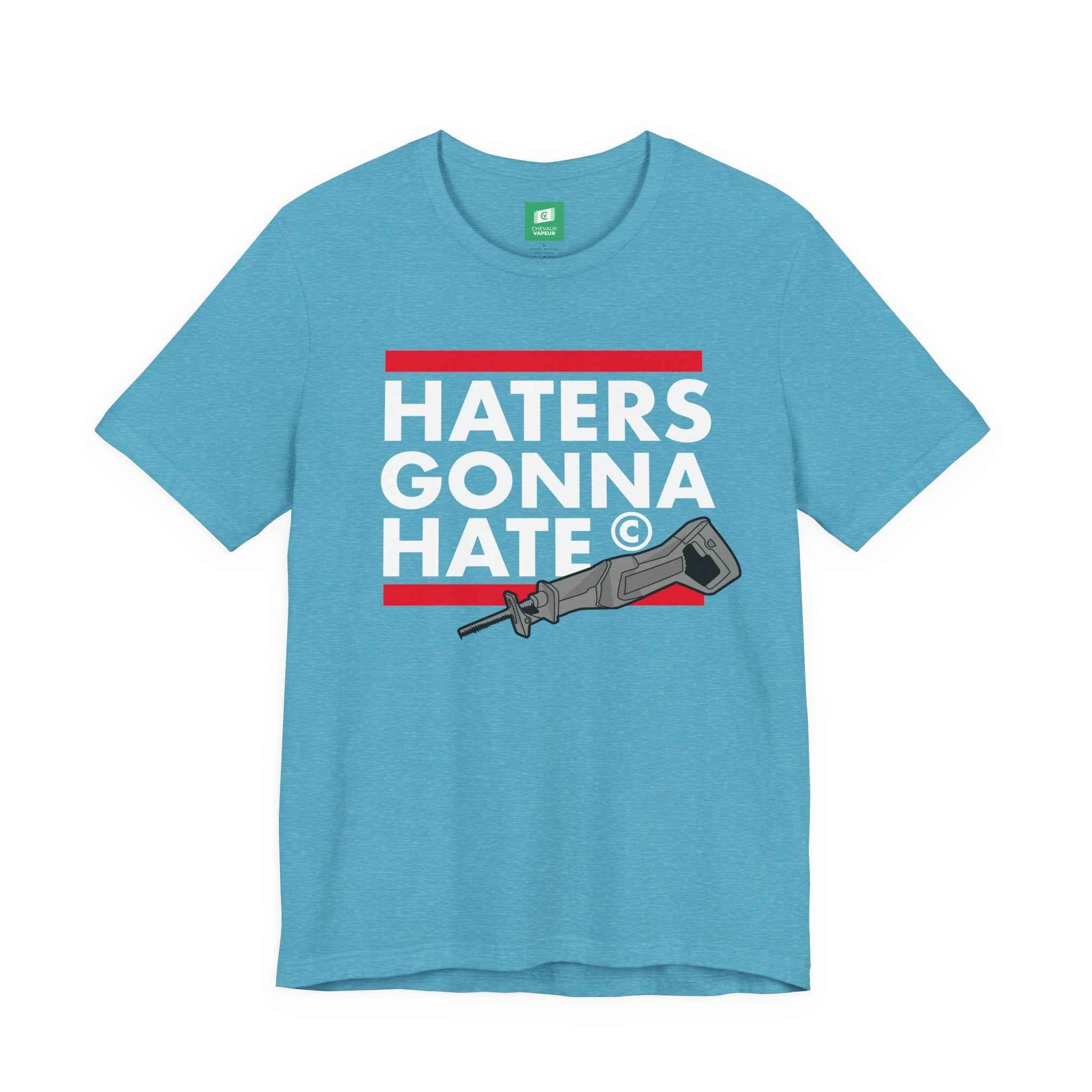 RWB Porsche T-Shirt - Haters Gonna Hate Sawzall Widebody Car Tee