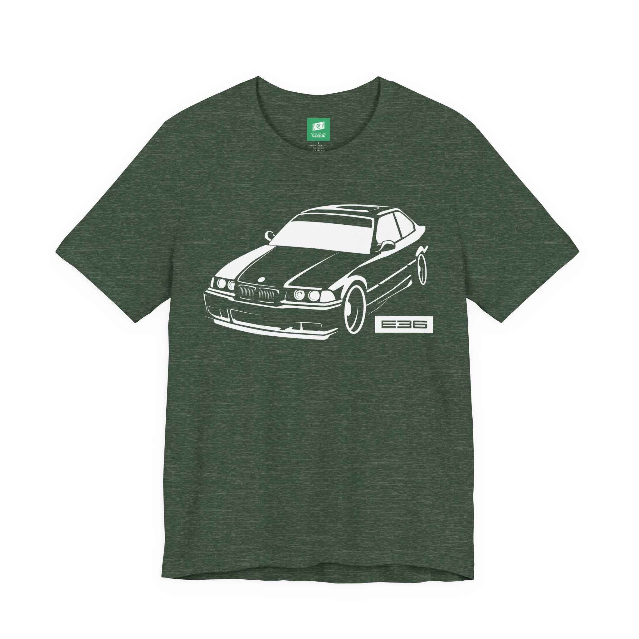 BMW E36 T-Shirt - Retro 3 Series Classic Car Tee