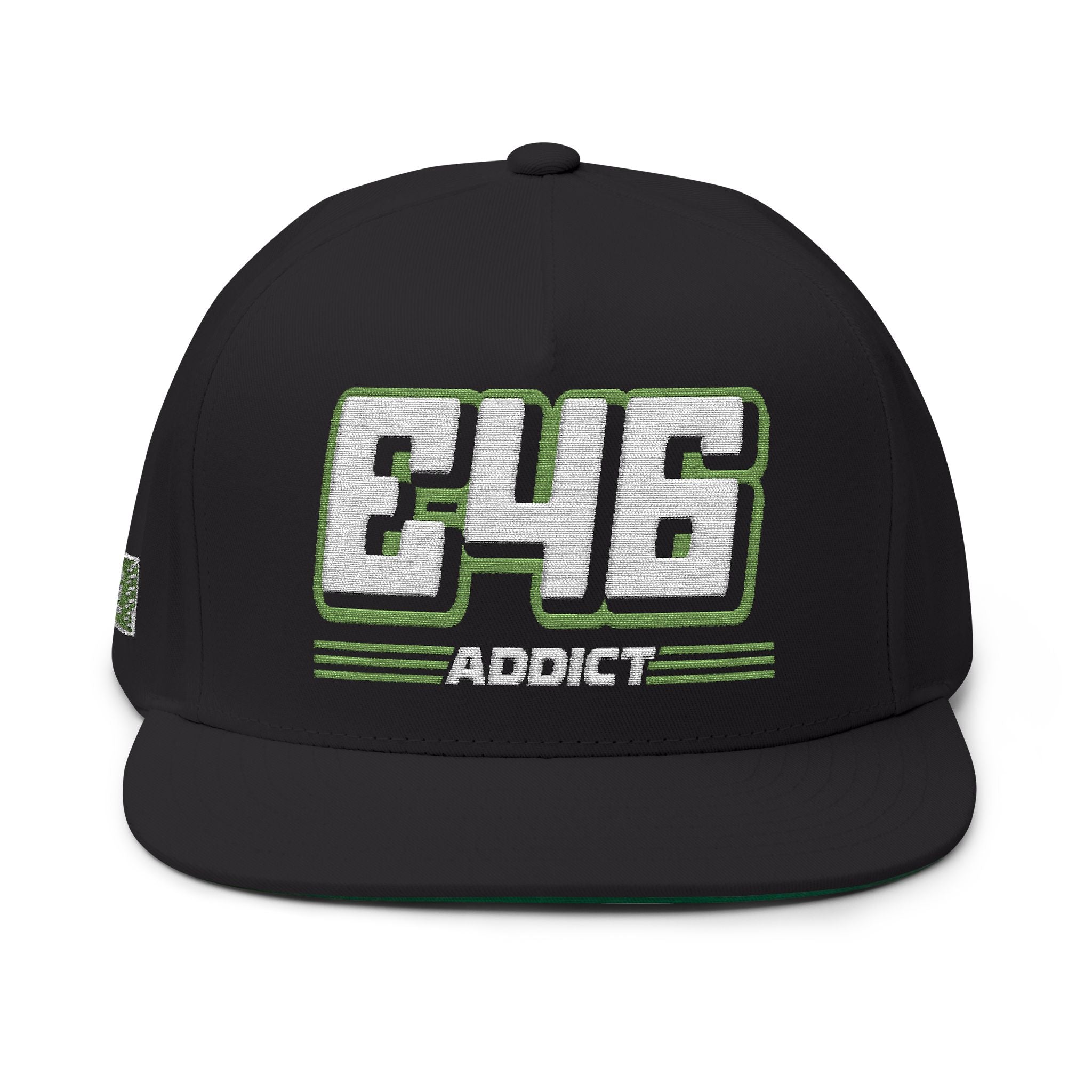 E46 Addict Flat Bill Hat by ChevauxVapeur | Classic BMW Cap - ChevauxVapeur