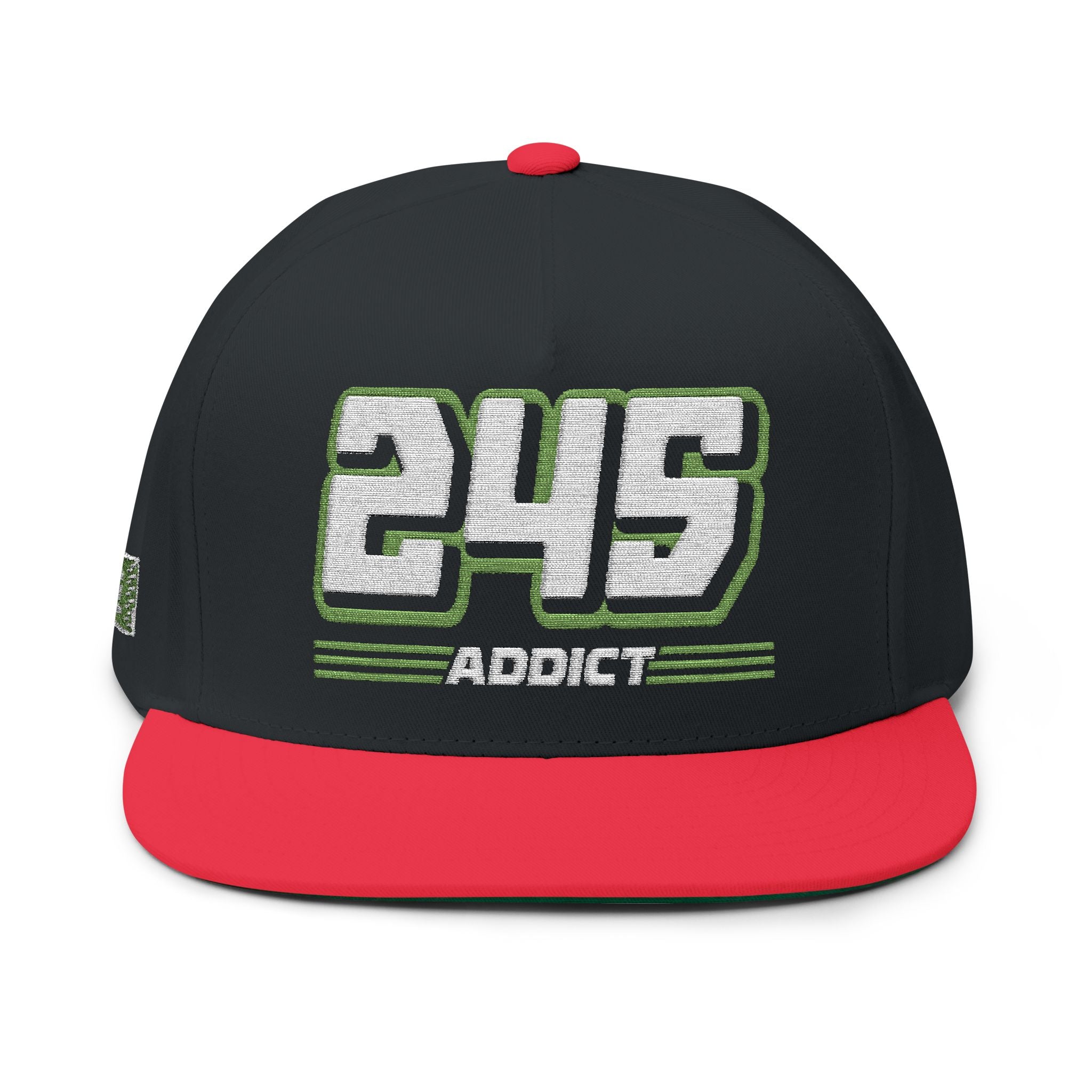245 Addict Flat Bill Hat by ChevauxVapeur | Classic Volvo Cap - ChevauxVapeur