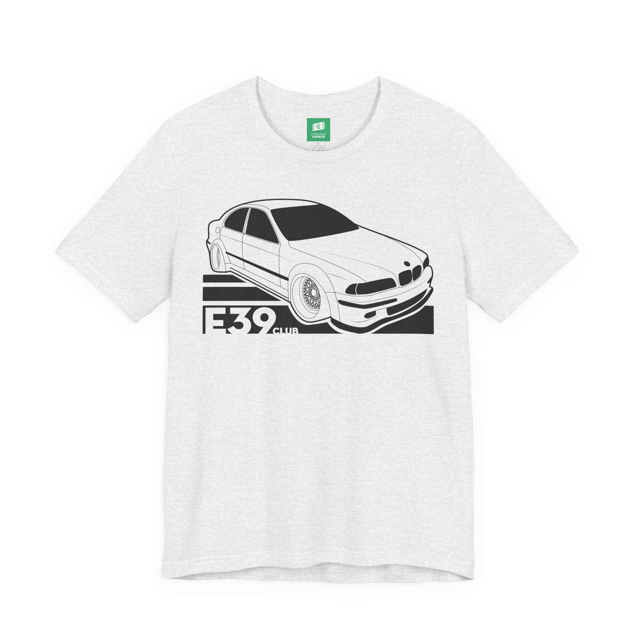 Wide BMW E39 T-Shirt - Classic 5 Series Retro Tee