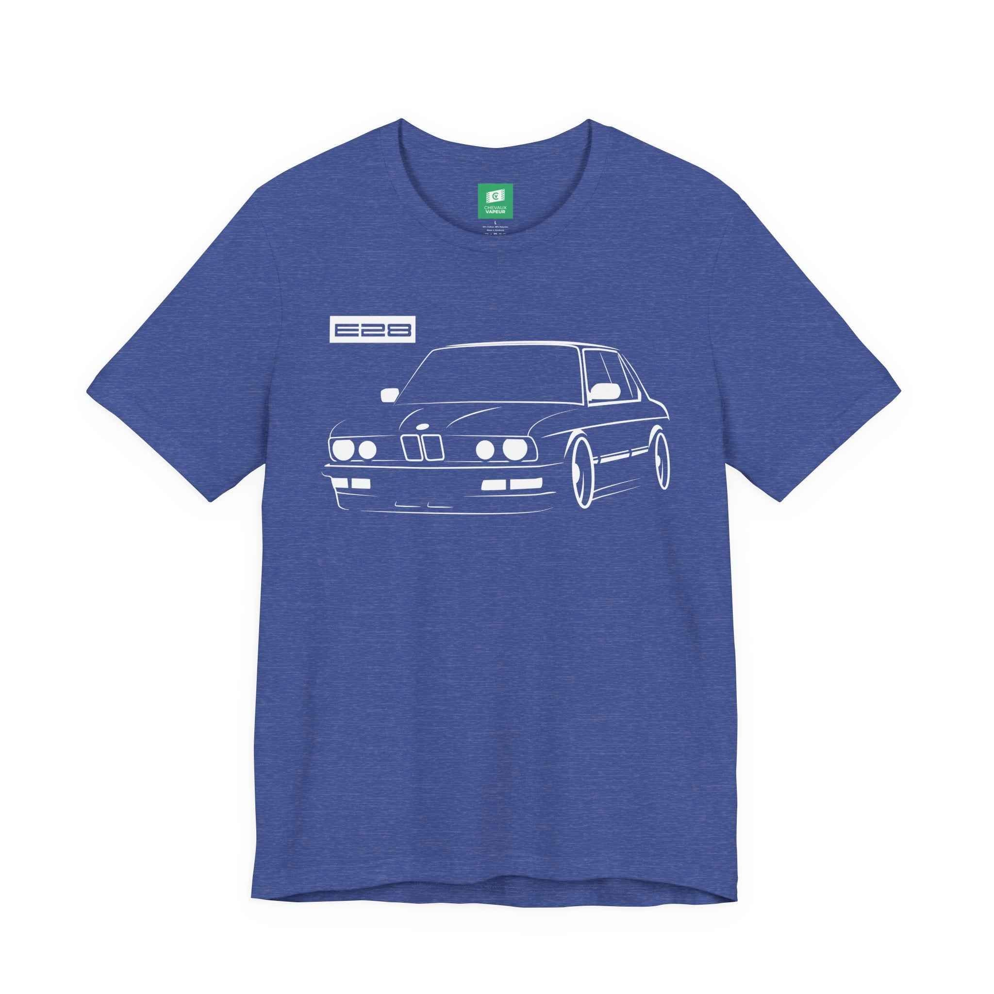BMW E28 T-Shirt - Vintage 5 Series Retro Tee