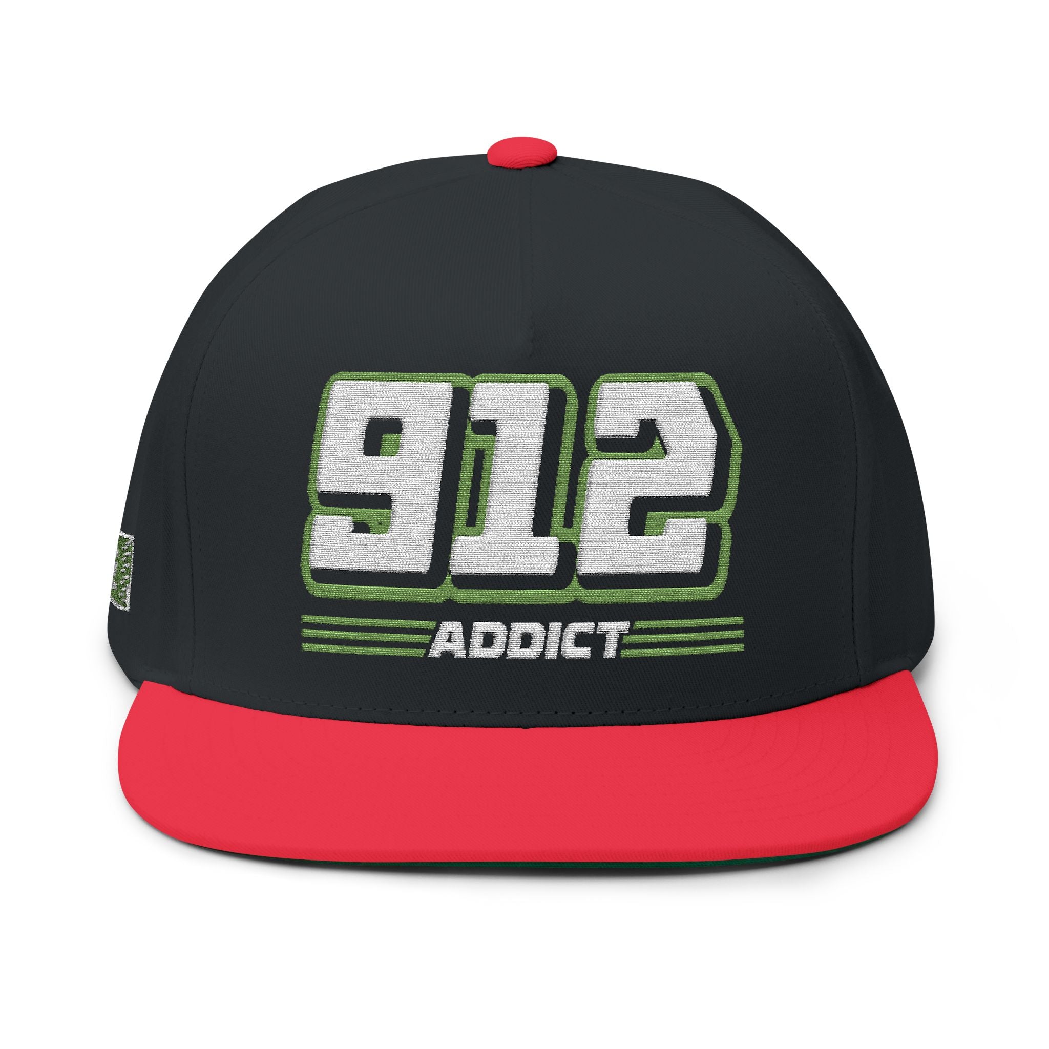 912 Addict Flat Bill Hat by ChevauxVapeur | Classic Porsche Cap - ChevauxVapeur