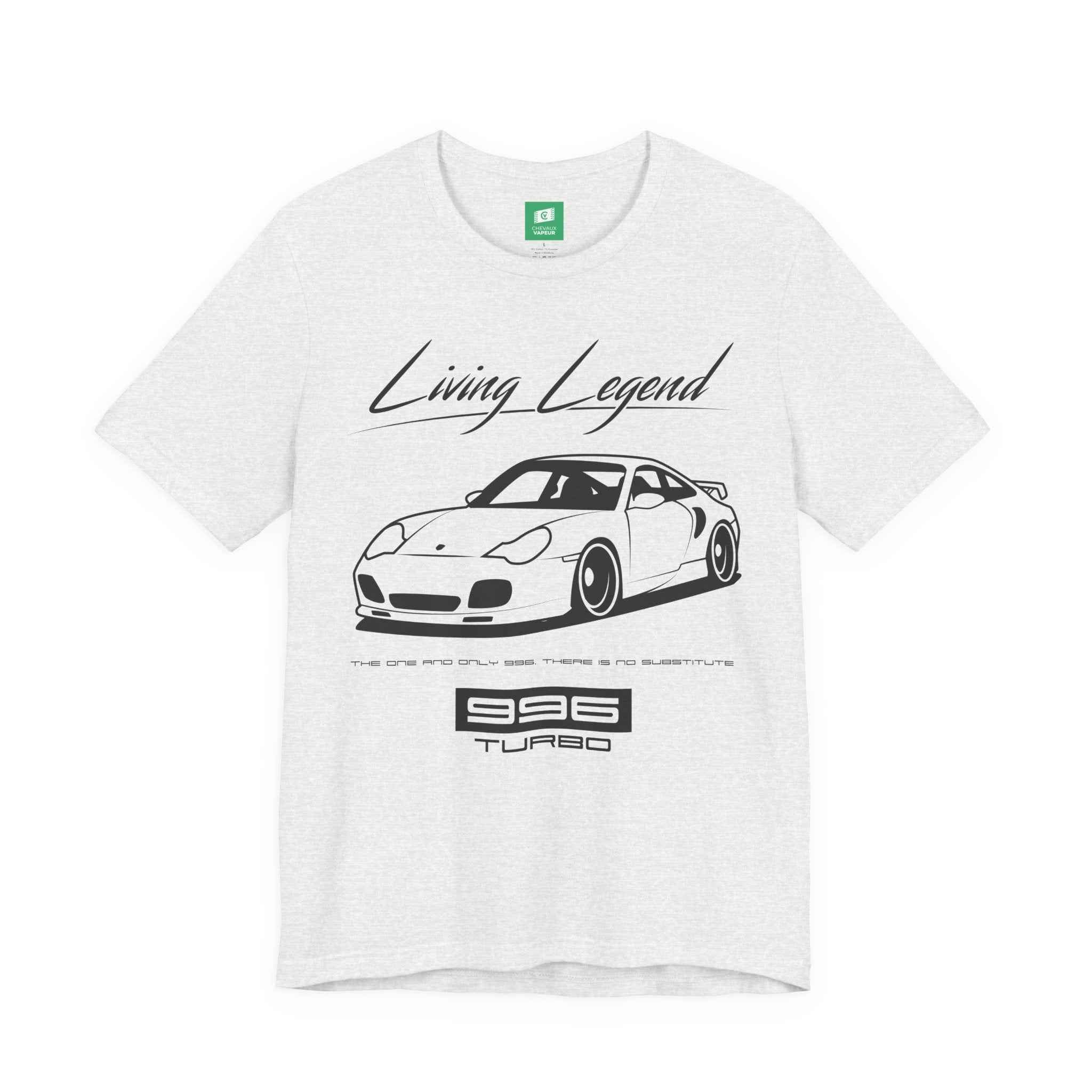 Porsche 996 Turbo T-Shirt - Legends Never Die - Classic 911 Turbo Tee