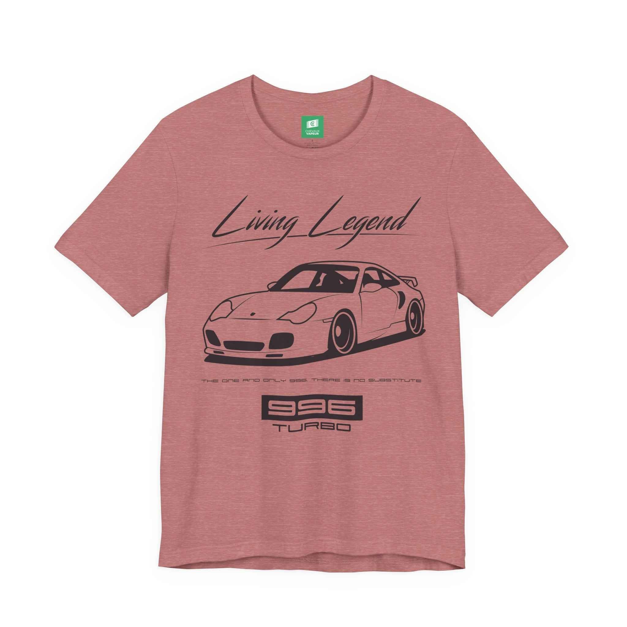 Porsche 996 Turbo T-Shirt - Legends Never Die - Classic 911 Turbo Tee