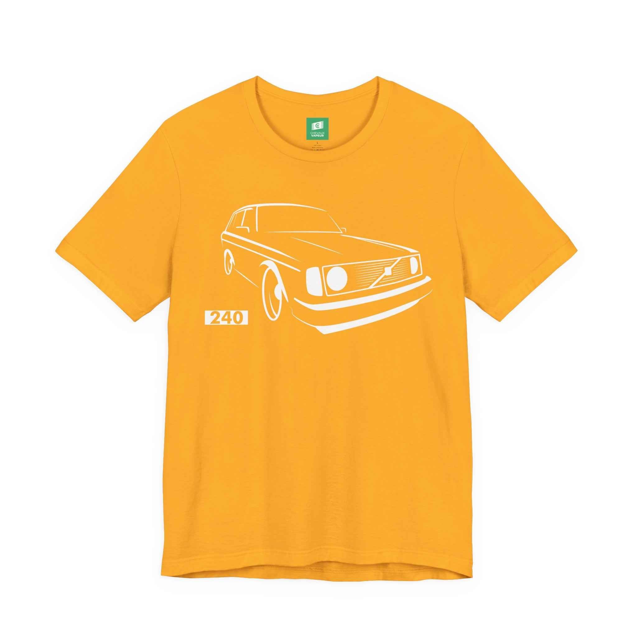 Volvo 240 T-Shirt - Classic Brick Car Tee