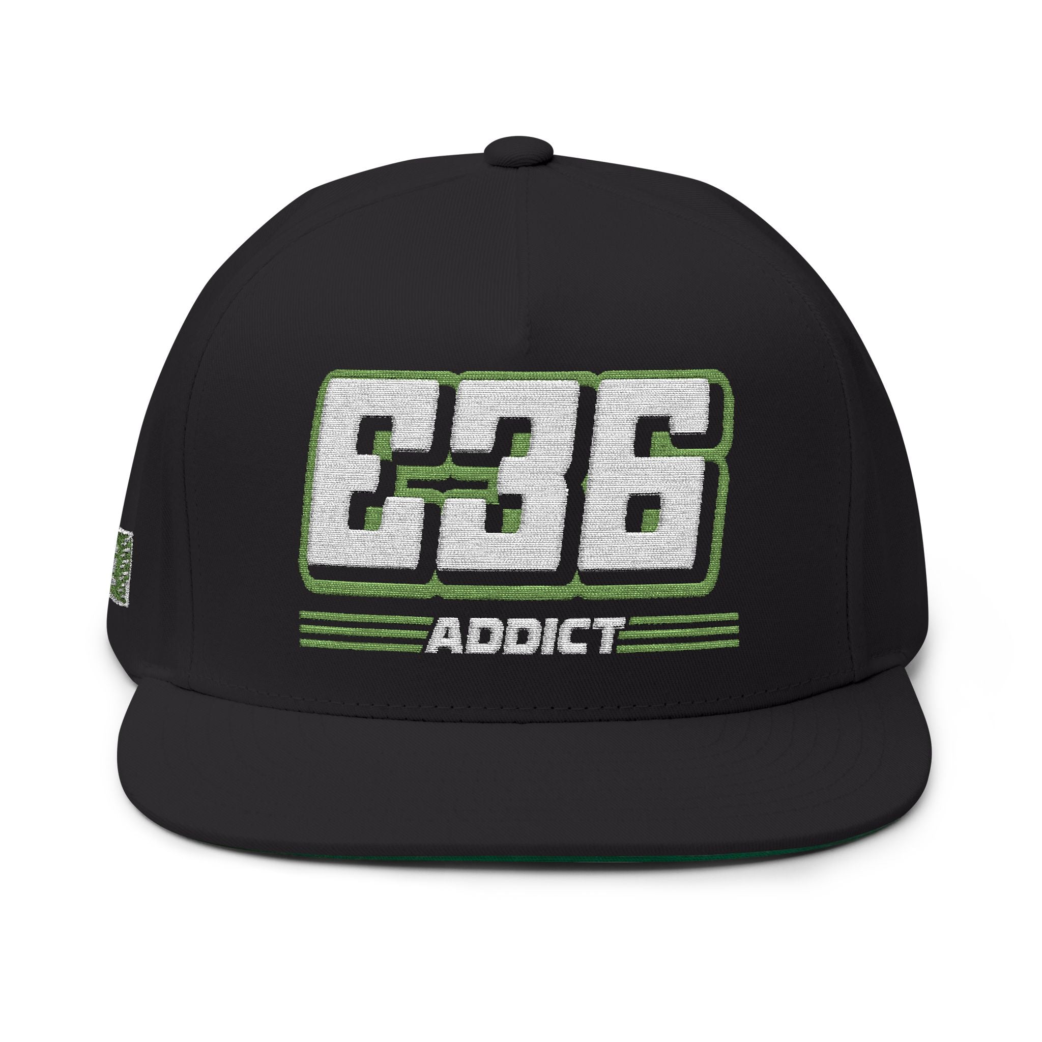 E36 Addict Flat Bill Hat by ChevauxVapeur | Classic BMW Cap - ChevauxVapeur