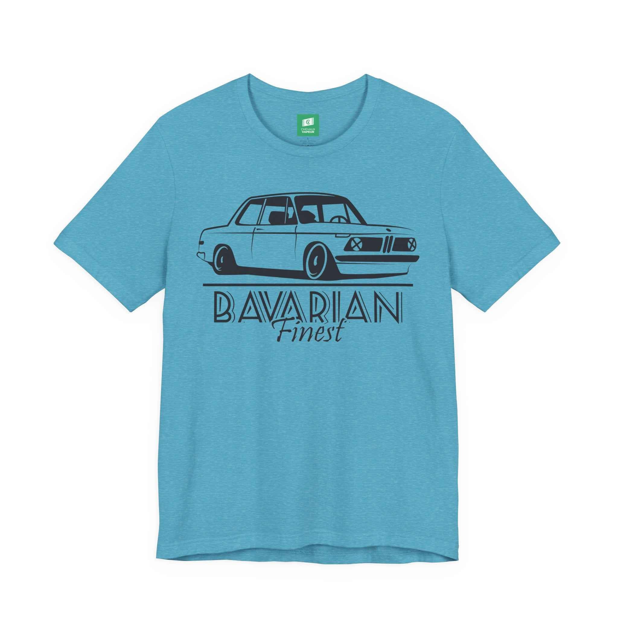 BMW 2002 T-Shirt - Bavarian Finest - Classic Vintage Bimmer Tee