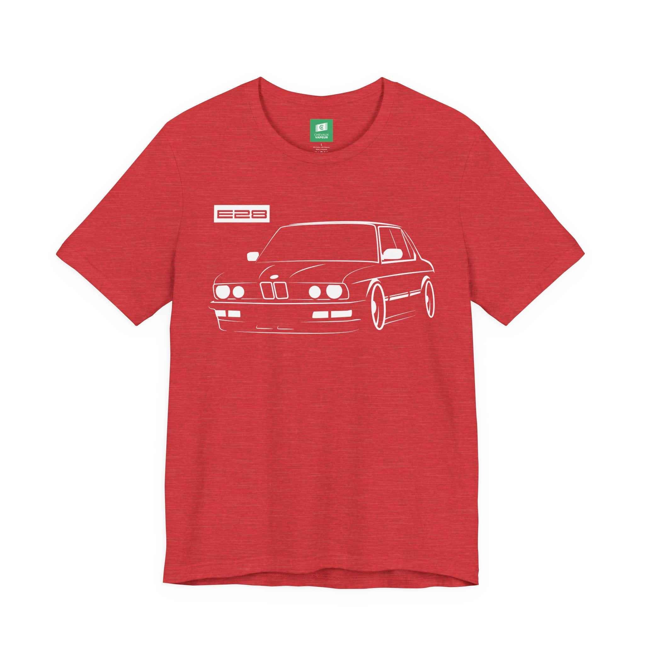 BMW E28 T-Shirt - Vintage 5 Series Retro Tee