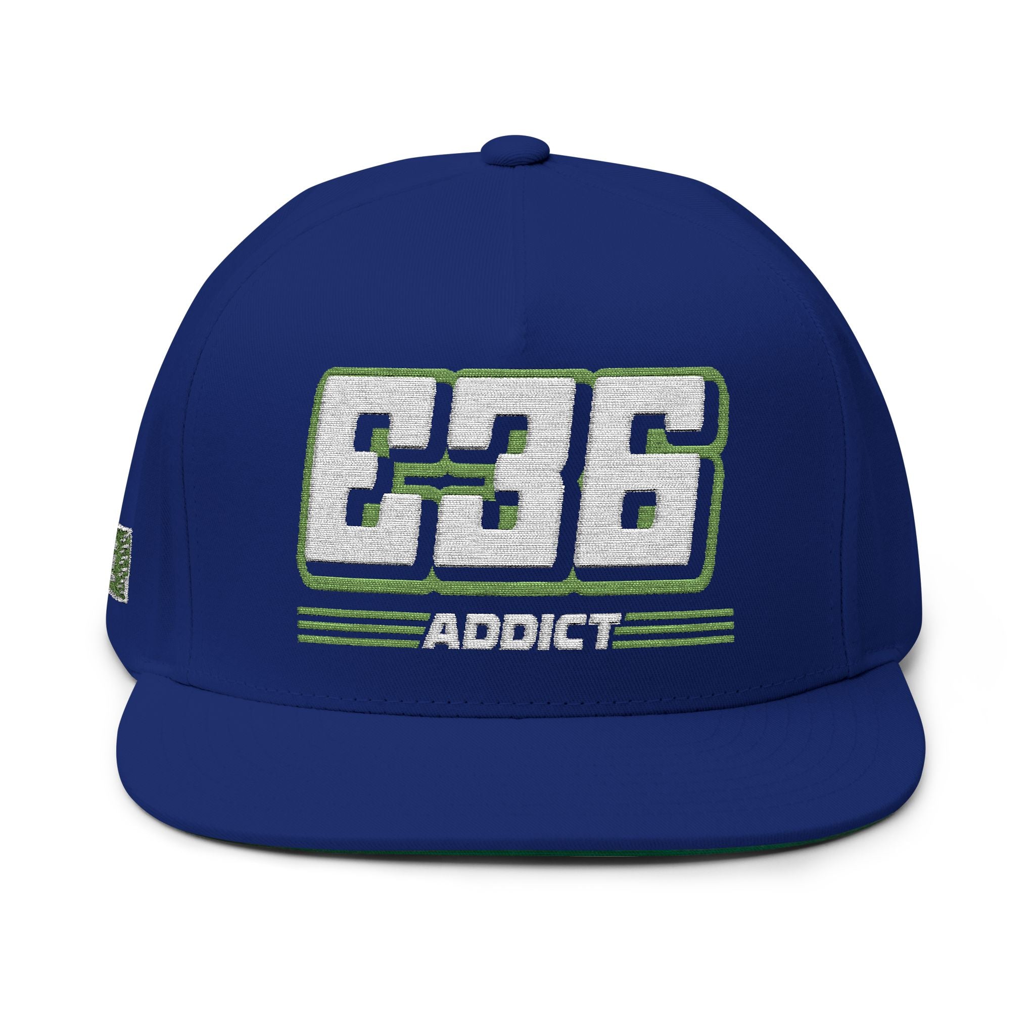 E36 Addict Flat Bill Hat by ChevauxVapeur | Classic BMW Cap - ChevauxVapeur