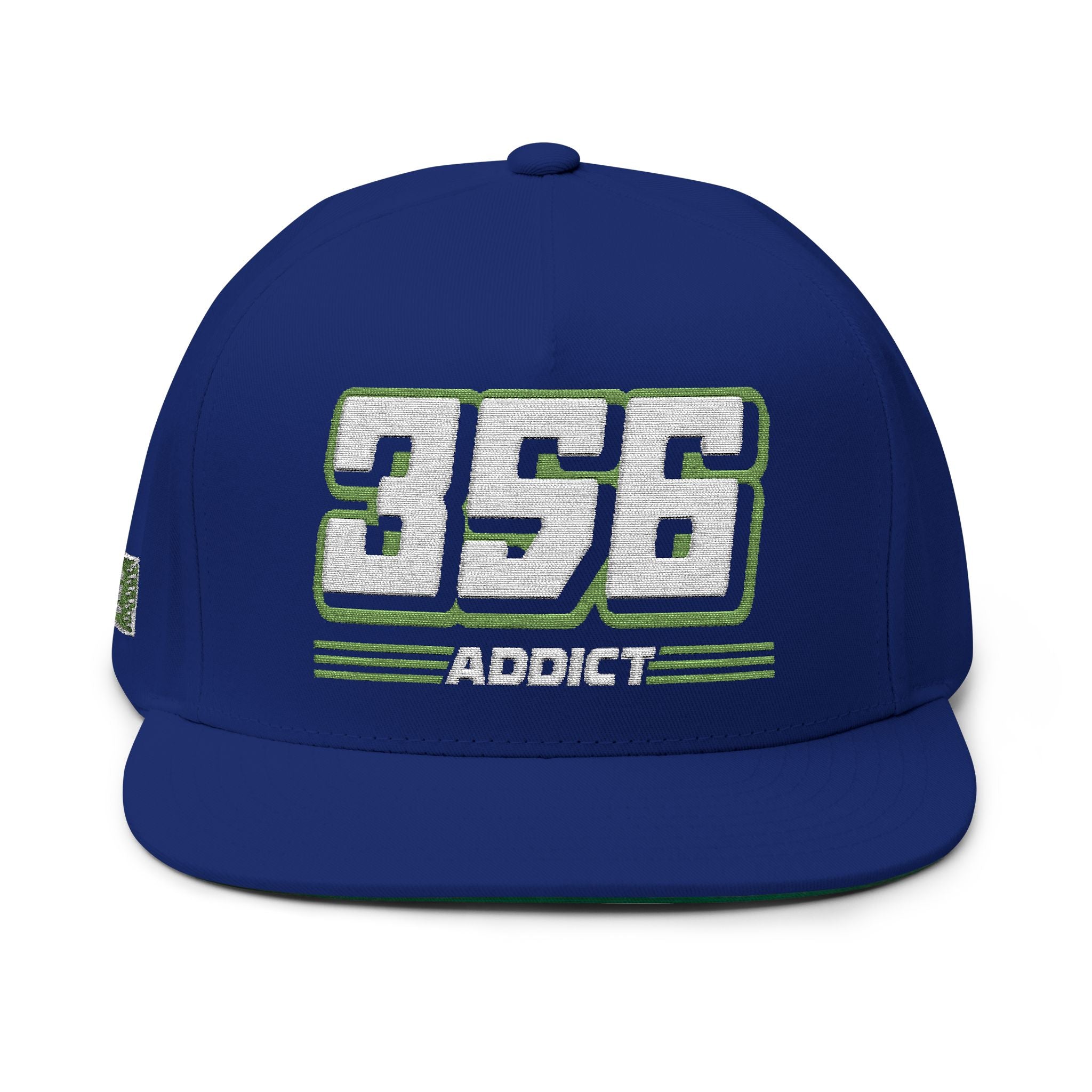356 Addict Flat Bill Hat by ChevauxVapeur | Classic Porsche Cap - ChevauxVapeur
