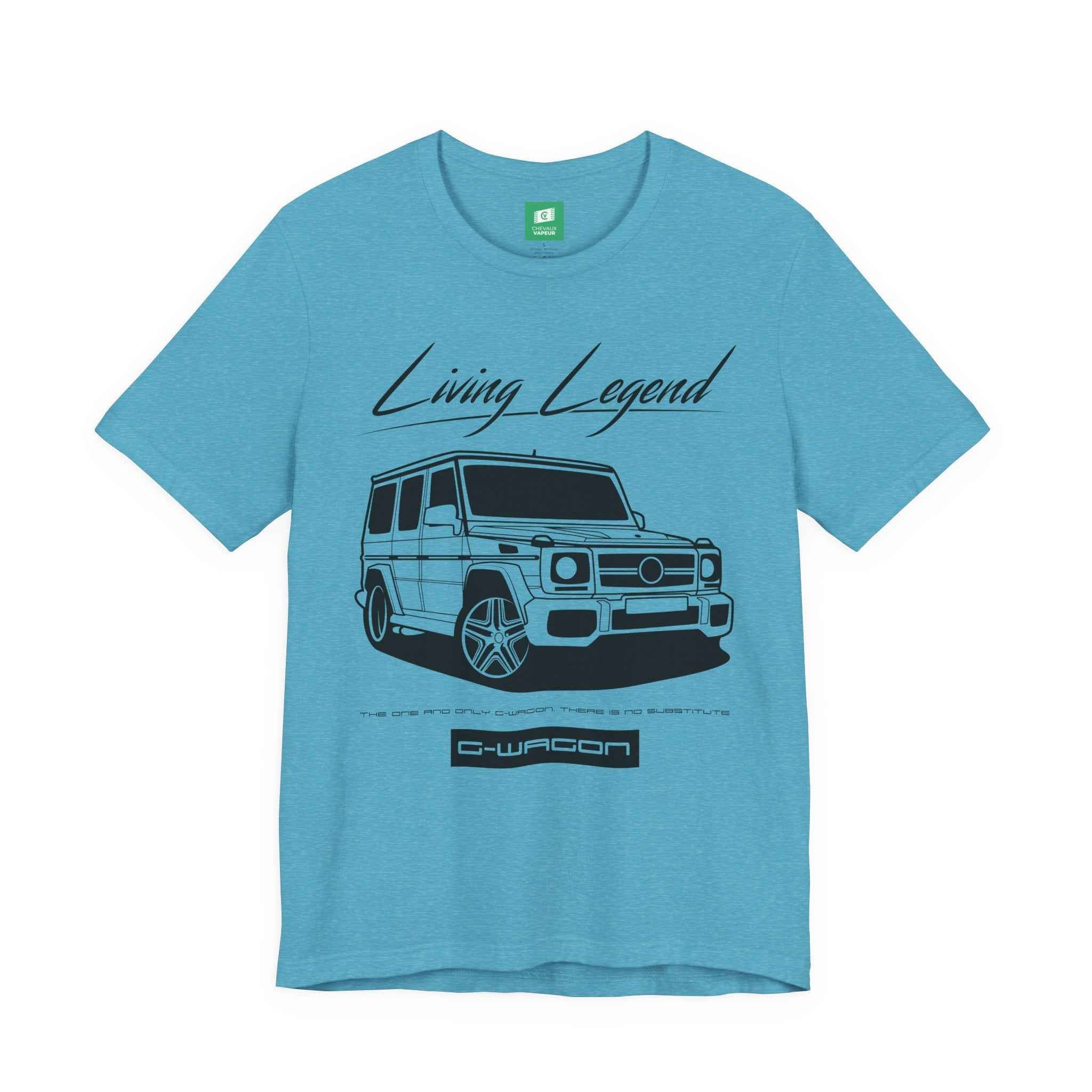 G-Wagon T-Shirt Legends Never Die - Classic Mercedes G-Class Tee