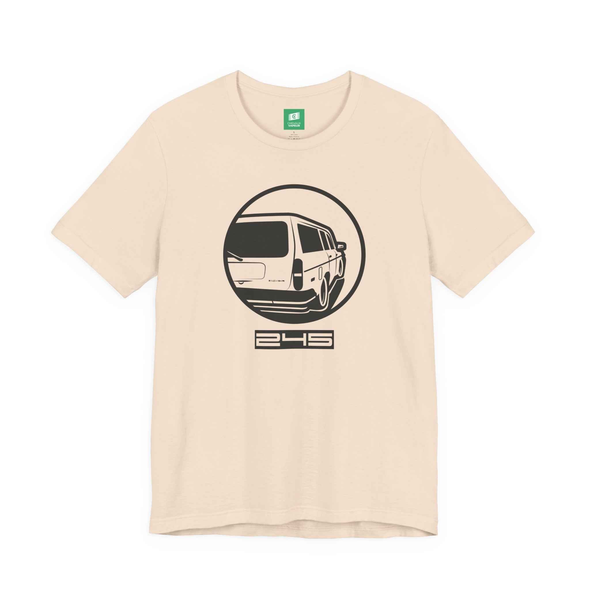 Volvo 245 Wagon Legend Tee | Classic Swedish Turbo Brick Shirt