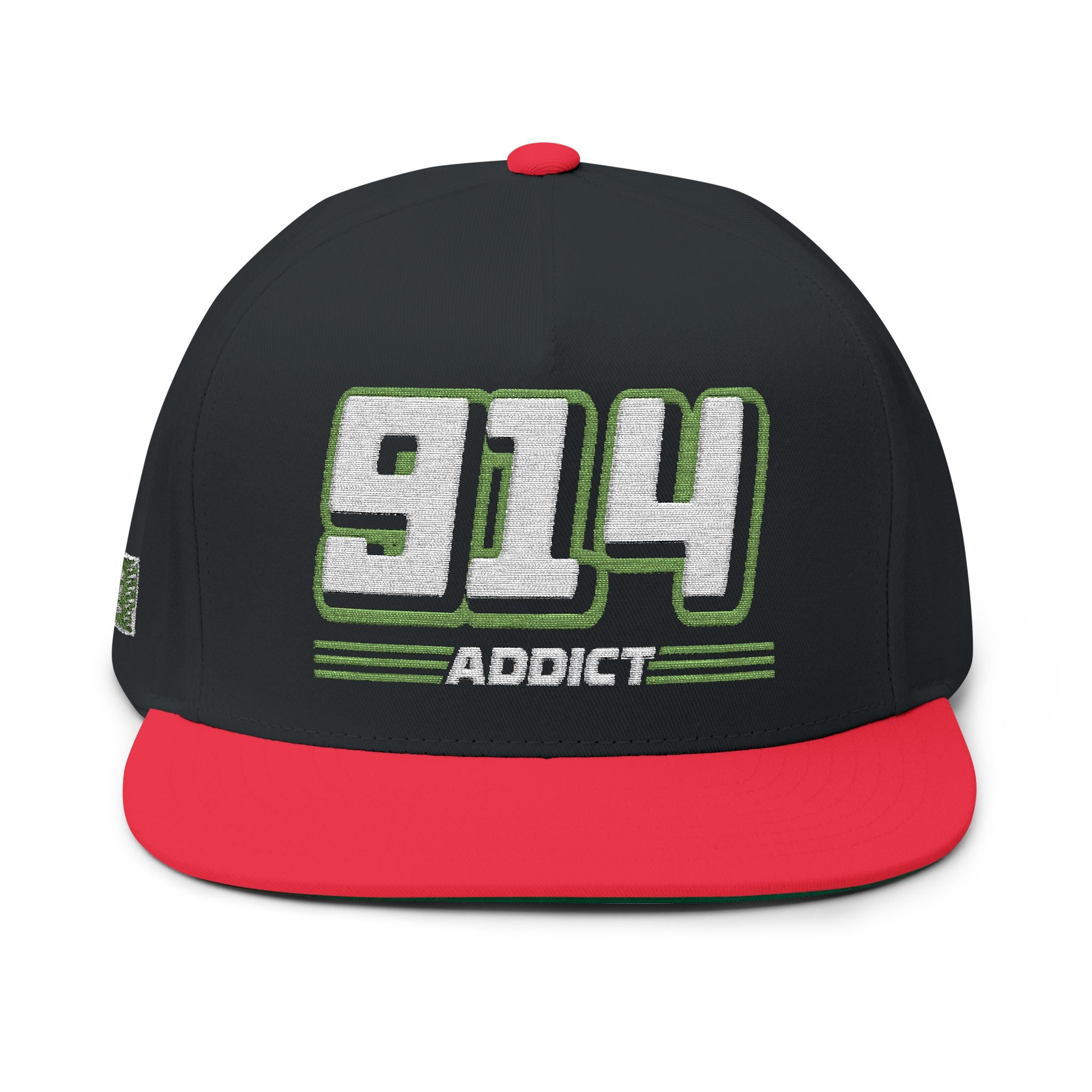 914 Addict Flat Bill Hat by ChevauxVapeur | Classic Porsche Cap - ChevauxVapeur
