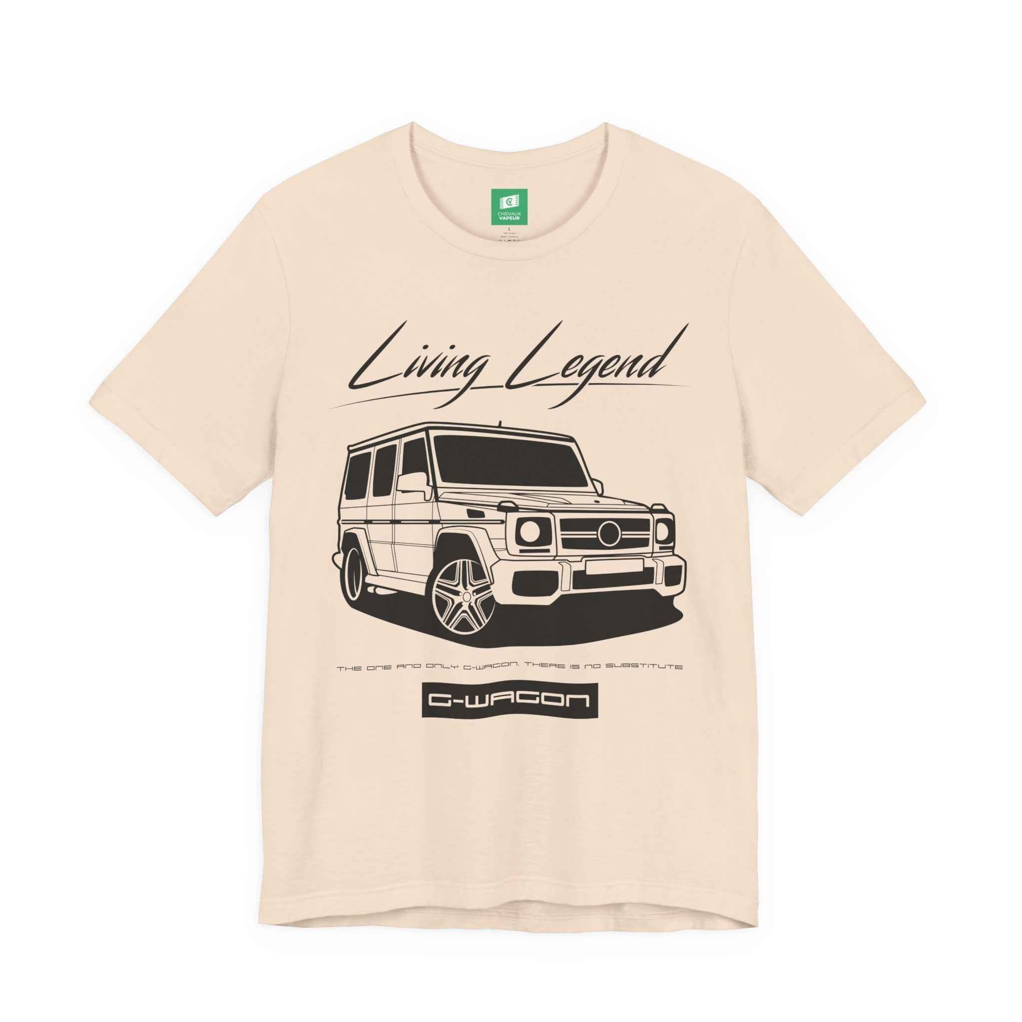 G-Wagon T-Shirt Legends Never Die - Classic Mercedes G-Class Tee