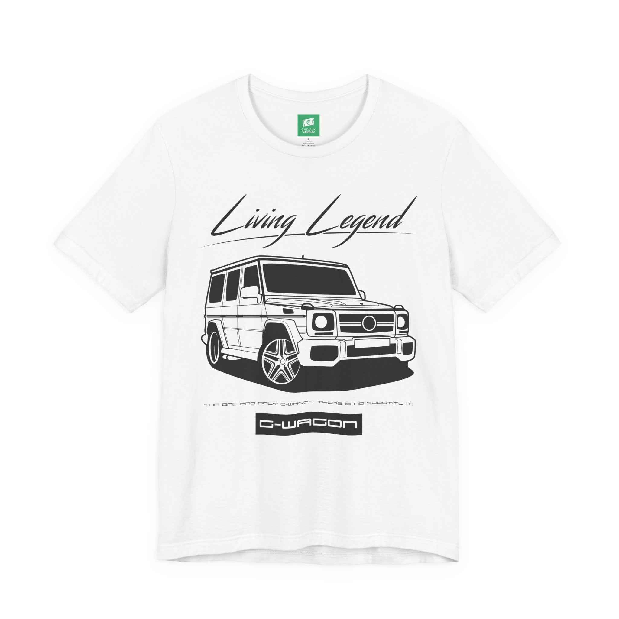 G-Wagon T-Shirt Legends Never Die - Classic Mercedes G-Class Tee