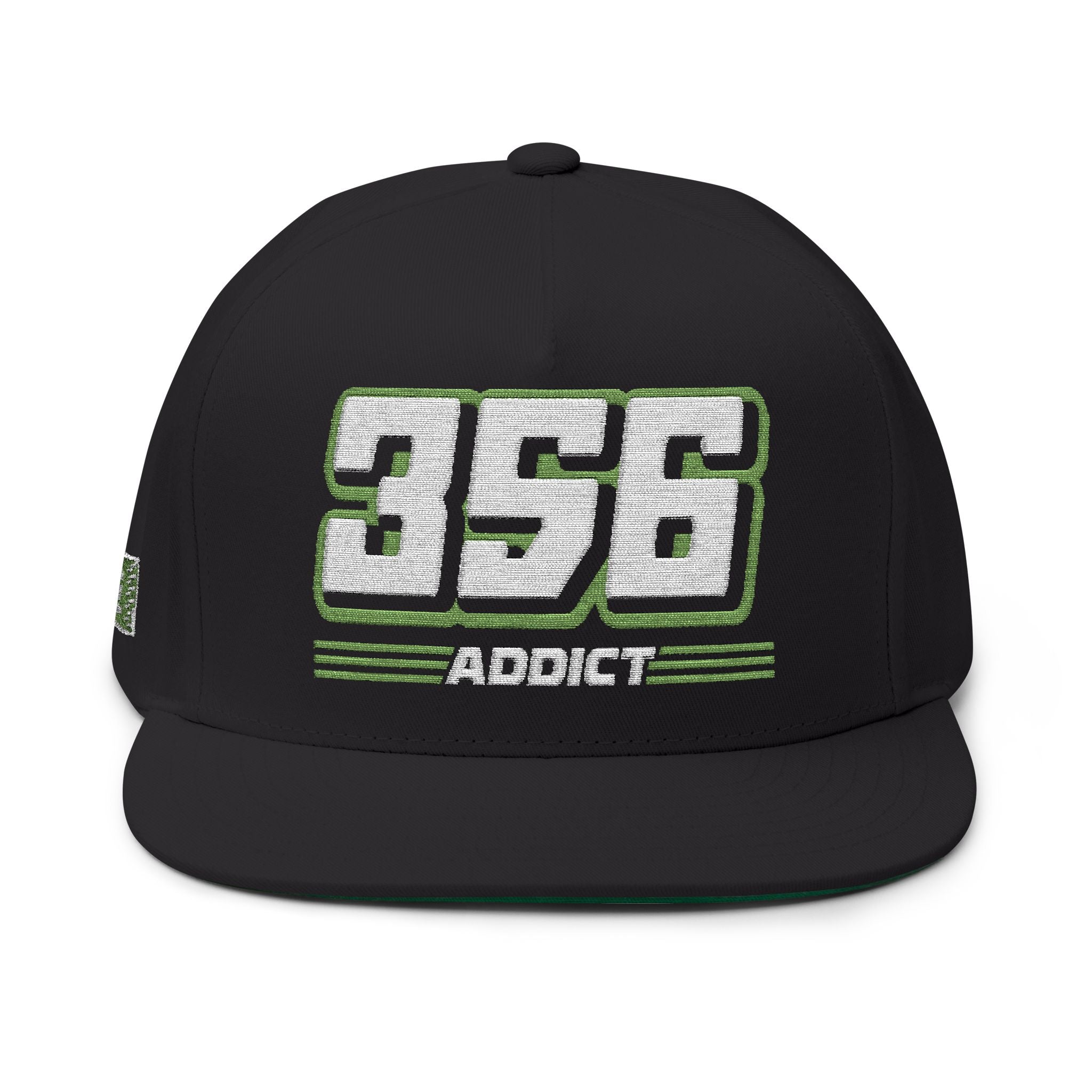 356 Addict Flat Bill Hat by ChevauxVapeur | Classic Porsche Cap - ChevauxVapeur