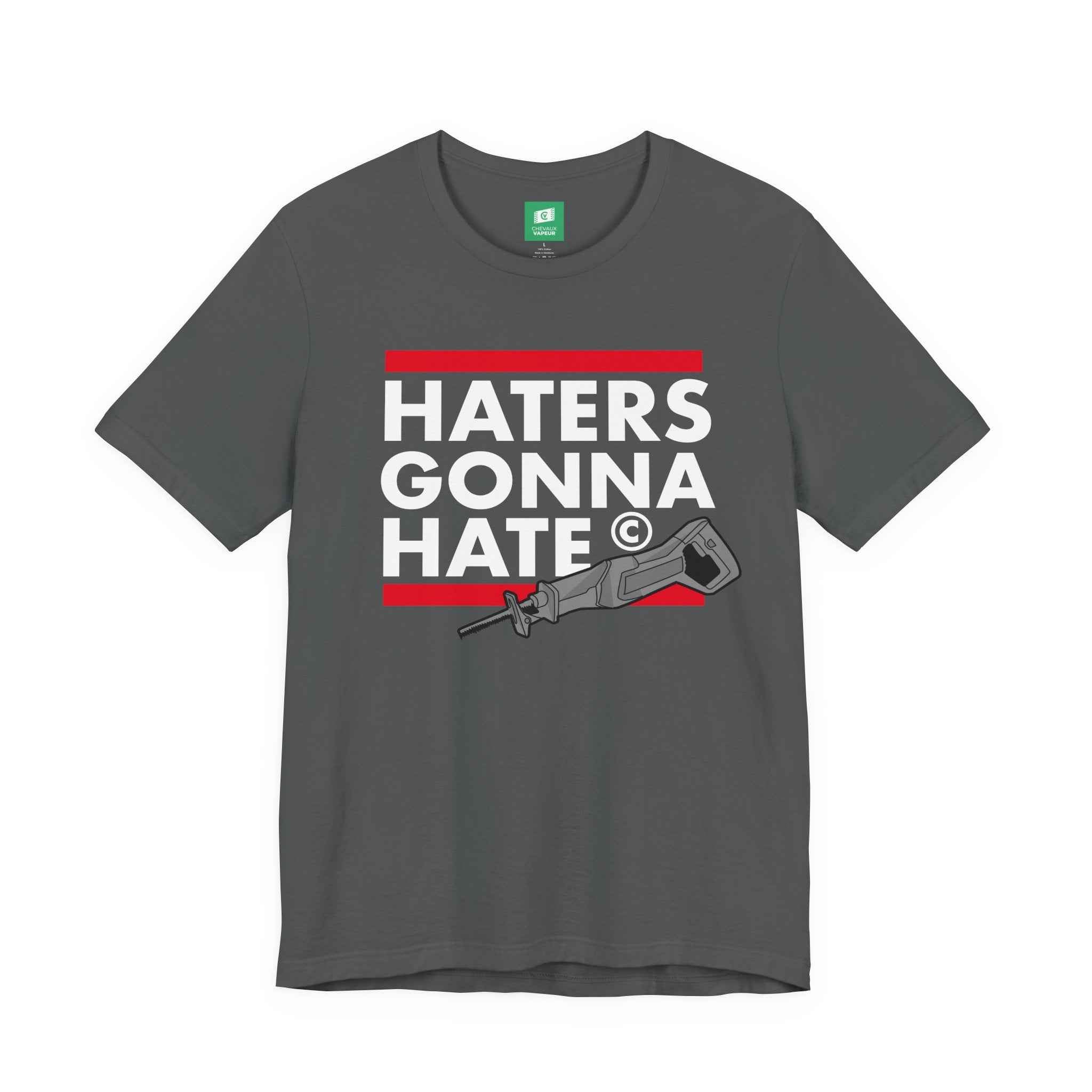 RWB Porsche T-Shirt - Haters Gonna Hate Sawzall Widebody Car Tee