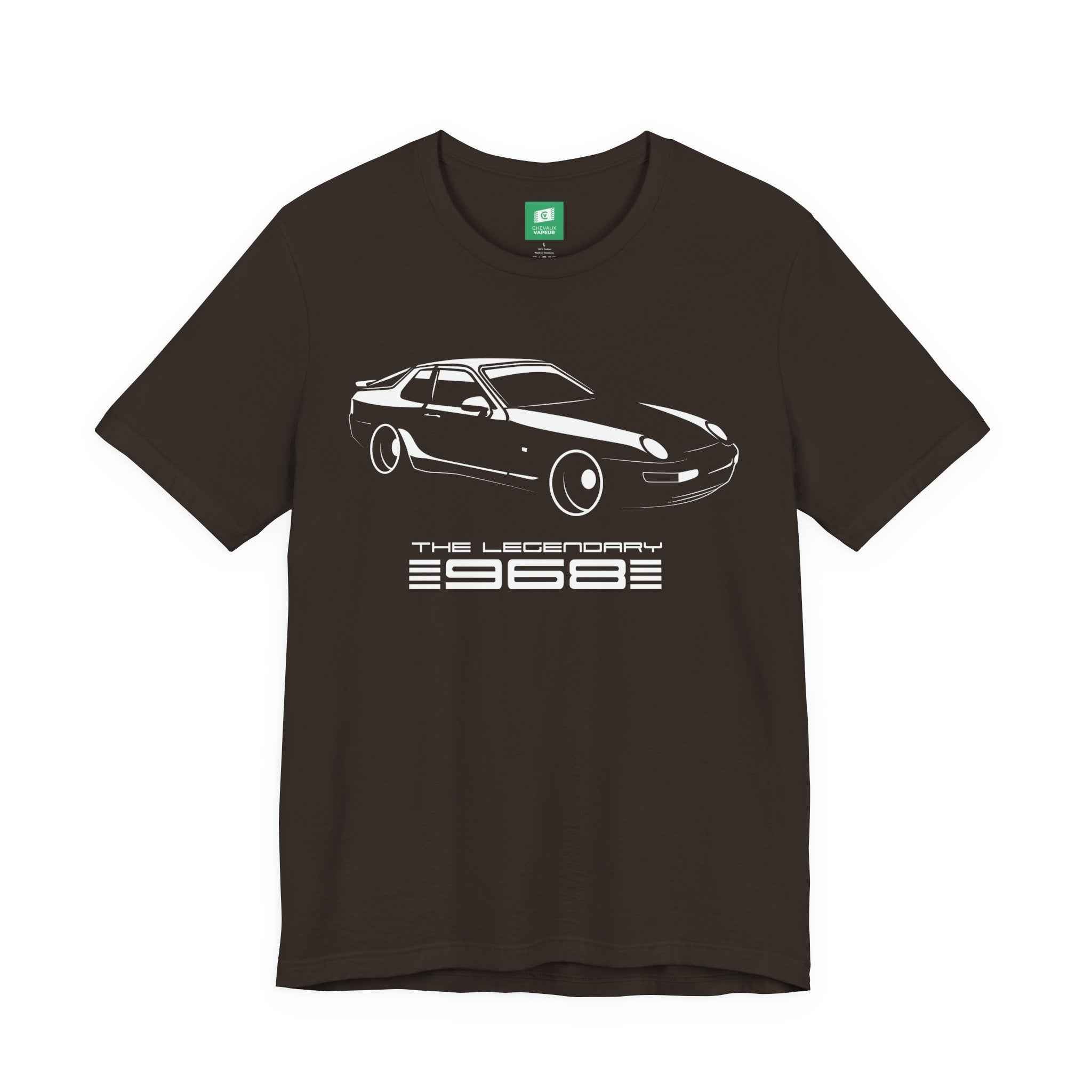 Porsche 968 T-Shirt - Legends Never Die - Vintage Classic Car Tee