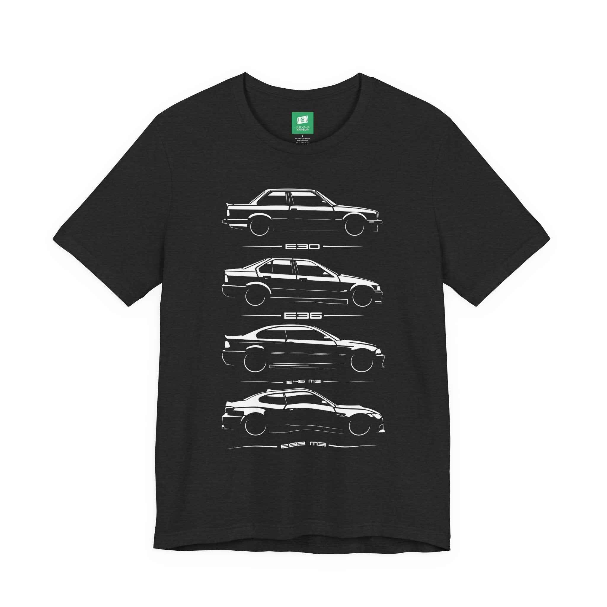 BMW 3 Series T-Shirt - E30 E36 E46 M3 E92 M3 Tee