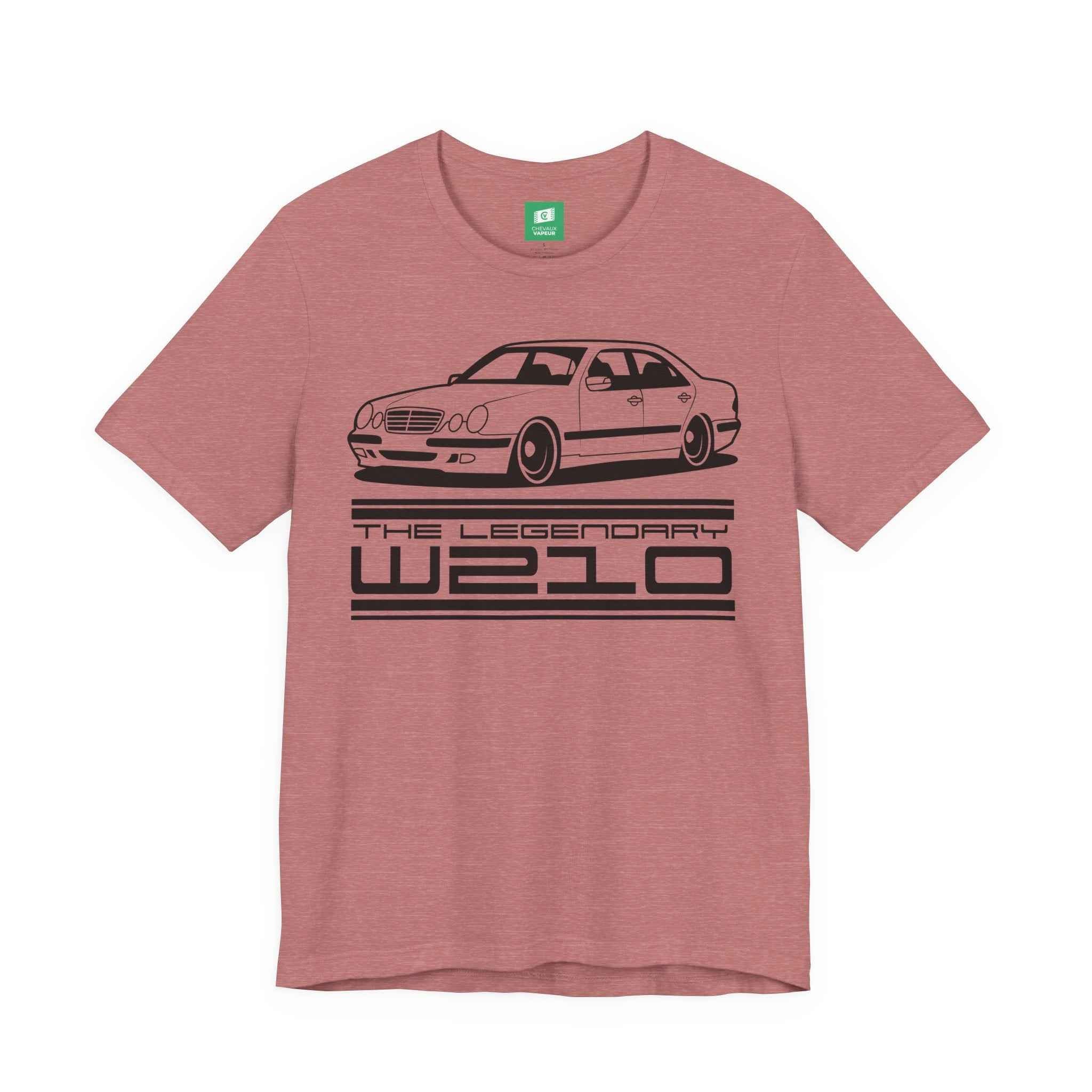 Mercedes W210 T-Shirt - Legends Never Die - Retro E-Class Benz Tee