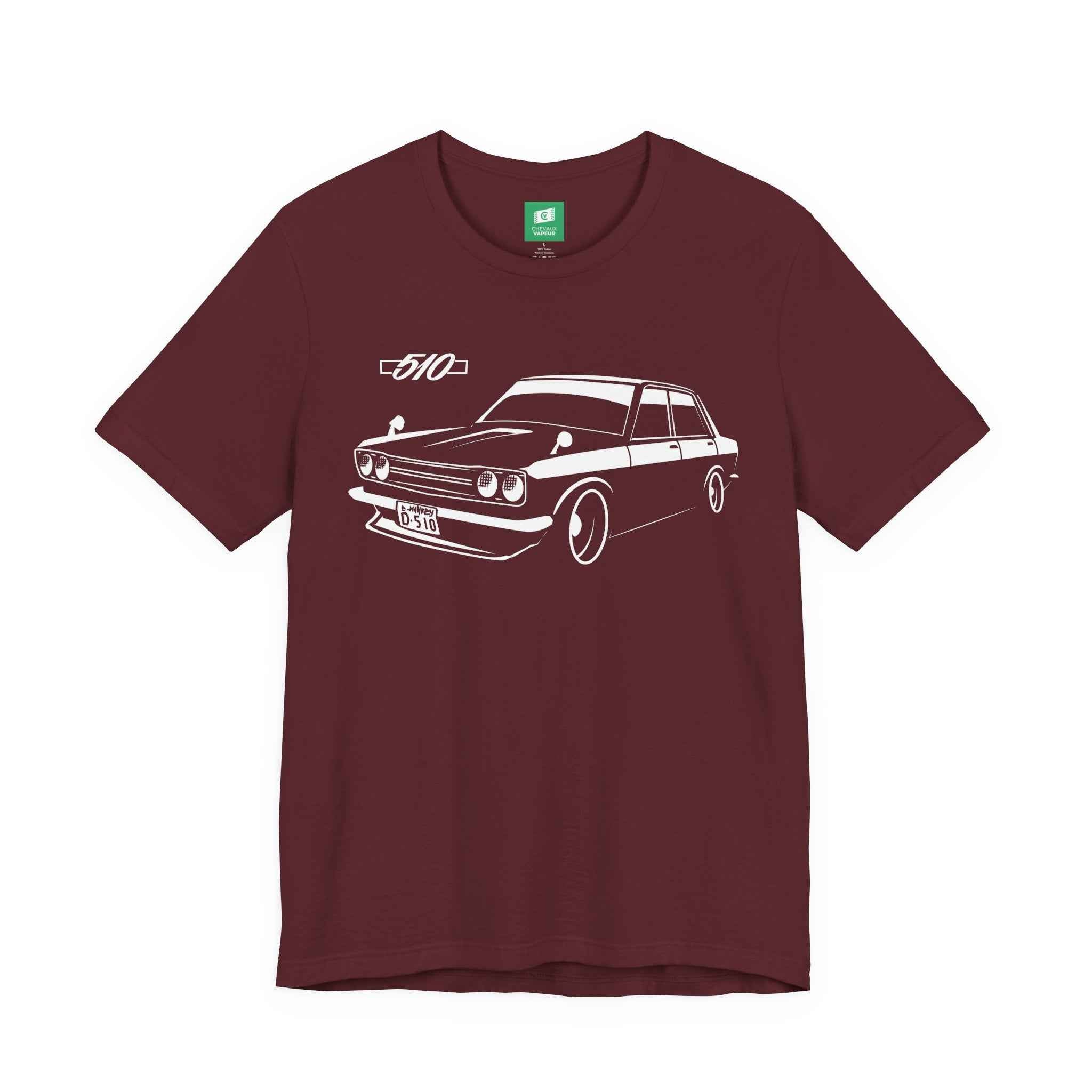 Datsun 510 T-Shirt - Retro JDM Car Tee for Classic Nissan Fans