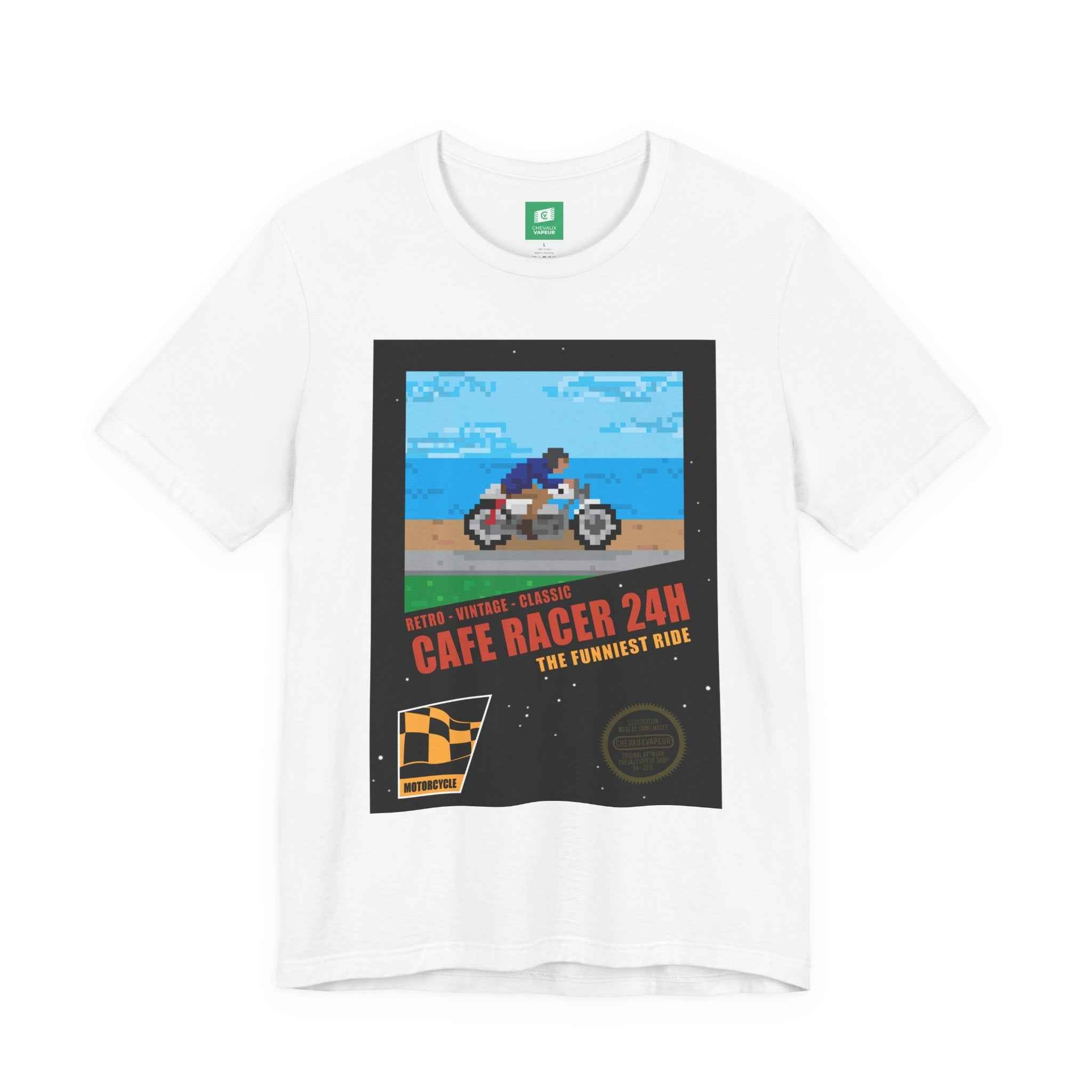 Cafe Racer NES Style T-Shirt