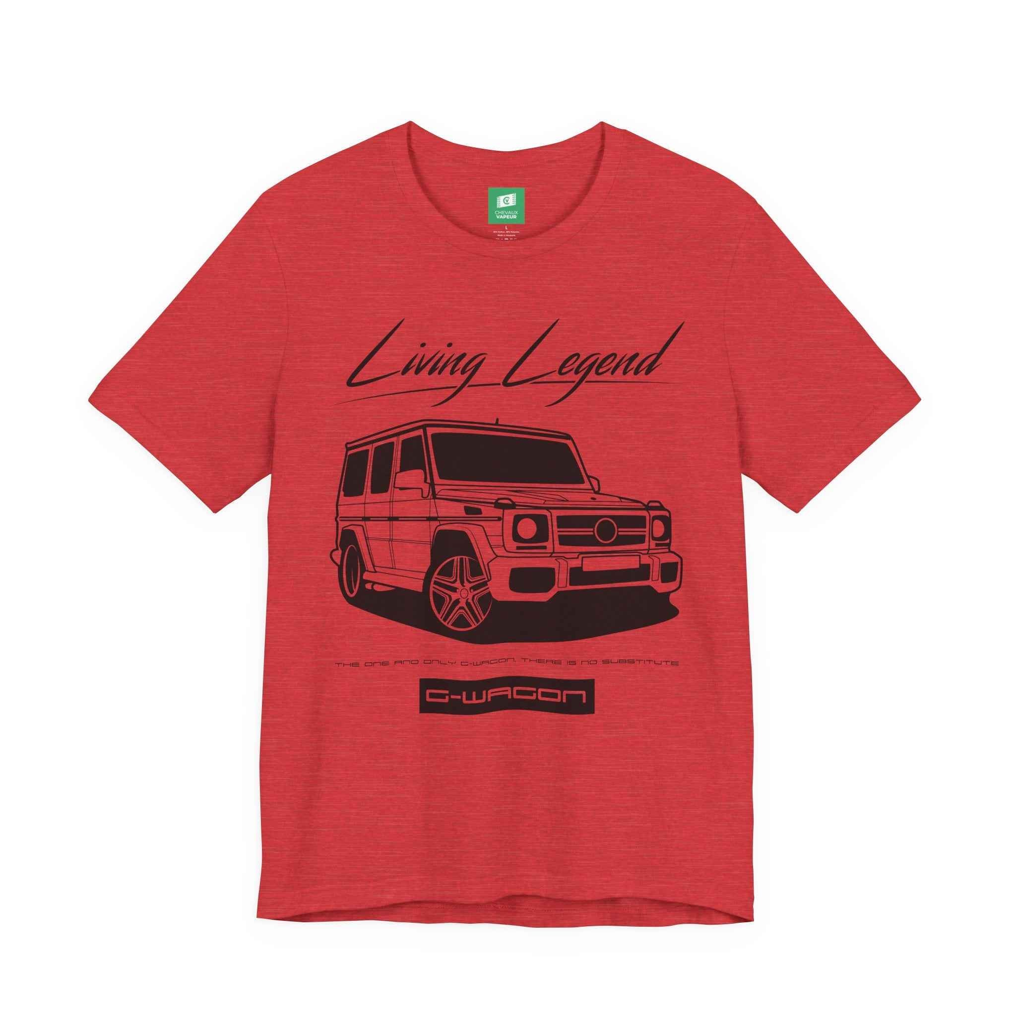 G-Wagon T-Shirt Legends Never Die - Classic Mercedes G-Class Tee