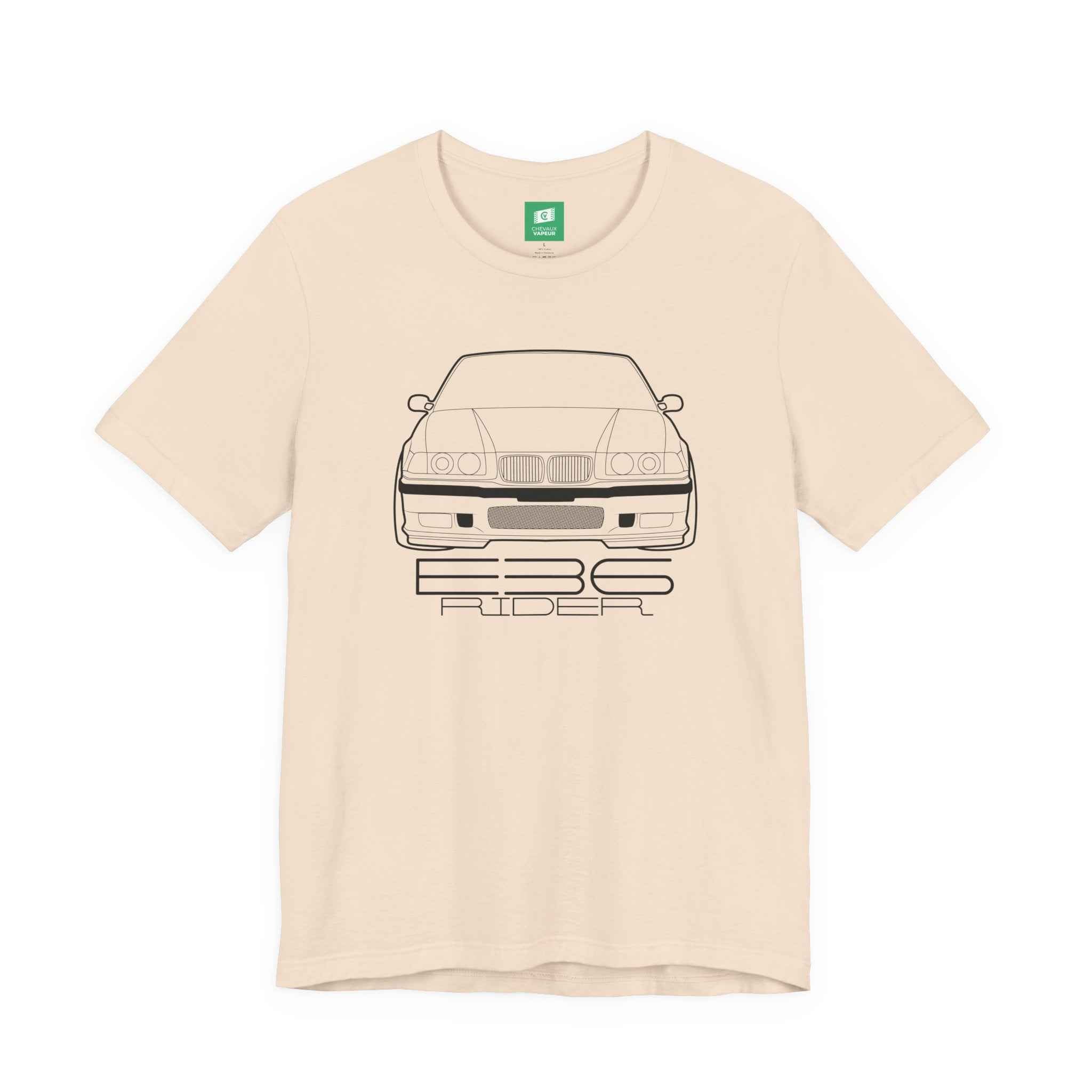 BMW E36 Rider T-Shirt - Classic 3 Series Retro Tee